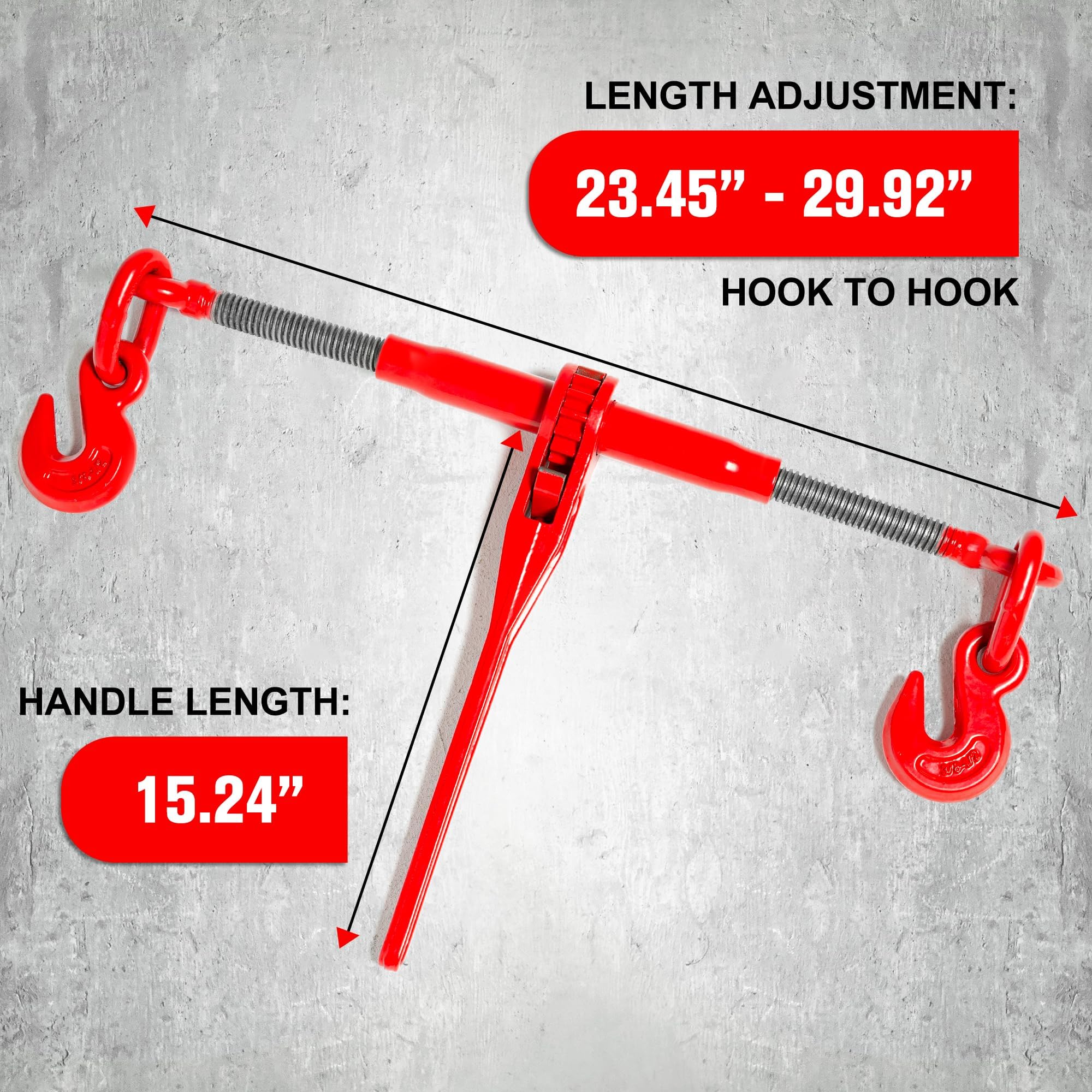 Heavy Duty Load Binders - 9200lbs Working Strength -4