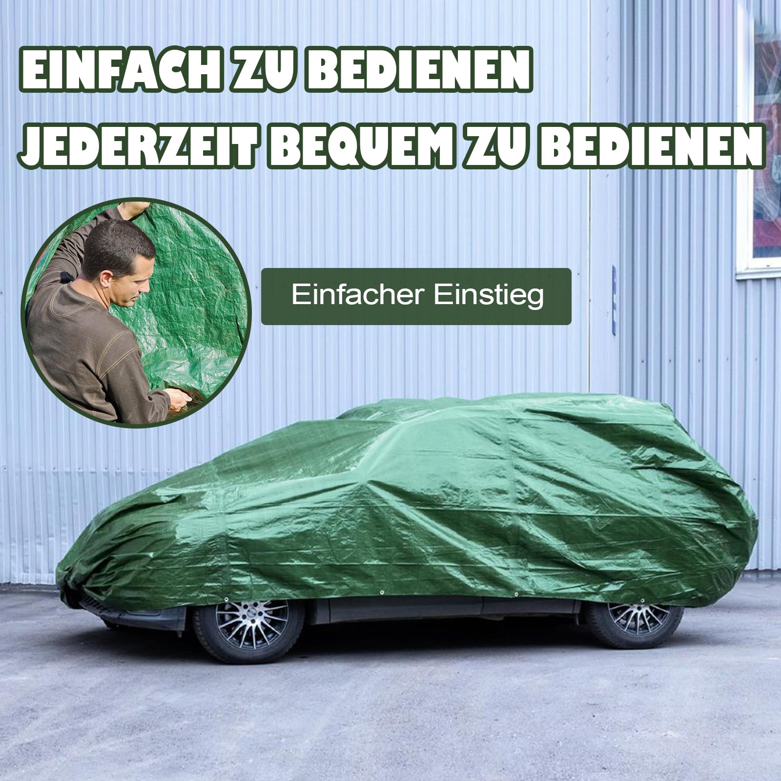 Lona de Tela de 2x6 m, 180 g/㎡, Verde/Plateado, Impermeable, Lona para Camiones con Ojales, Lona Protectora, Lona para Barcos, Lona de Madera para Muebles de jardín, Cubierta para Piscina, Tram
