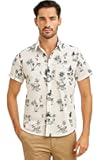 HAPPY BAY Men's Casual Shirt Summer Aloha Party
