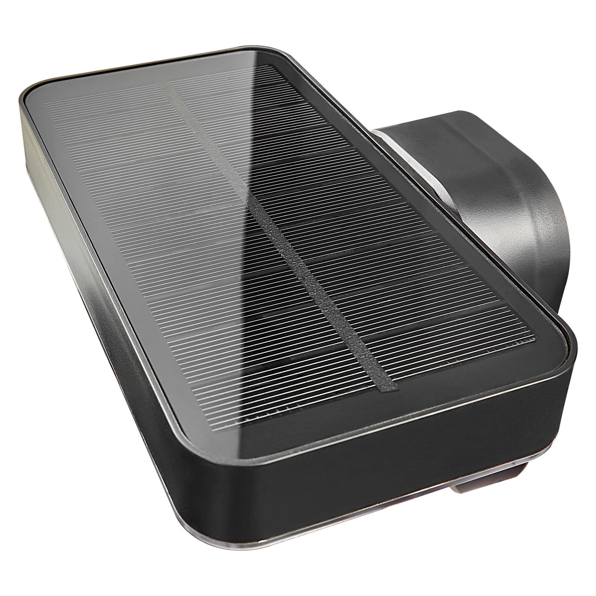 Nordlux RICA SQUARE SOLAR Wandleuchte im 2er-Set – Solarbetrieben mit Bewegungssensor, IP44 Outdoor, 3000K Warmweiß, 450 Lumen, Kabellos, Schwarz – Ideal für Eingang, Terrasse, Gartenwege