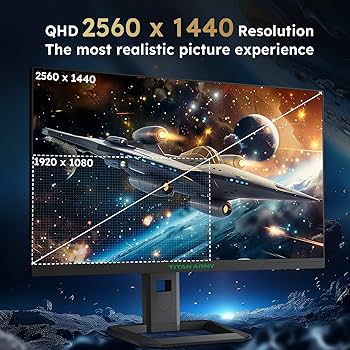 Amazon.com: 27 Inch 240Hz 1440p Gaming Monitor,QHD 2560 x 1440p