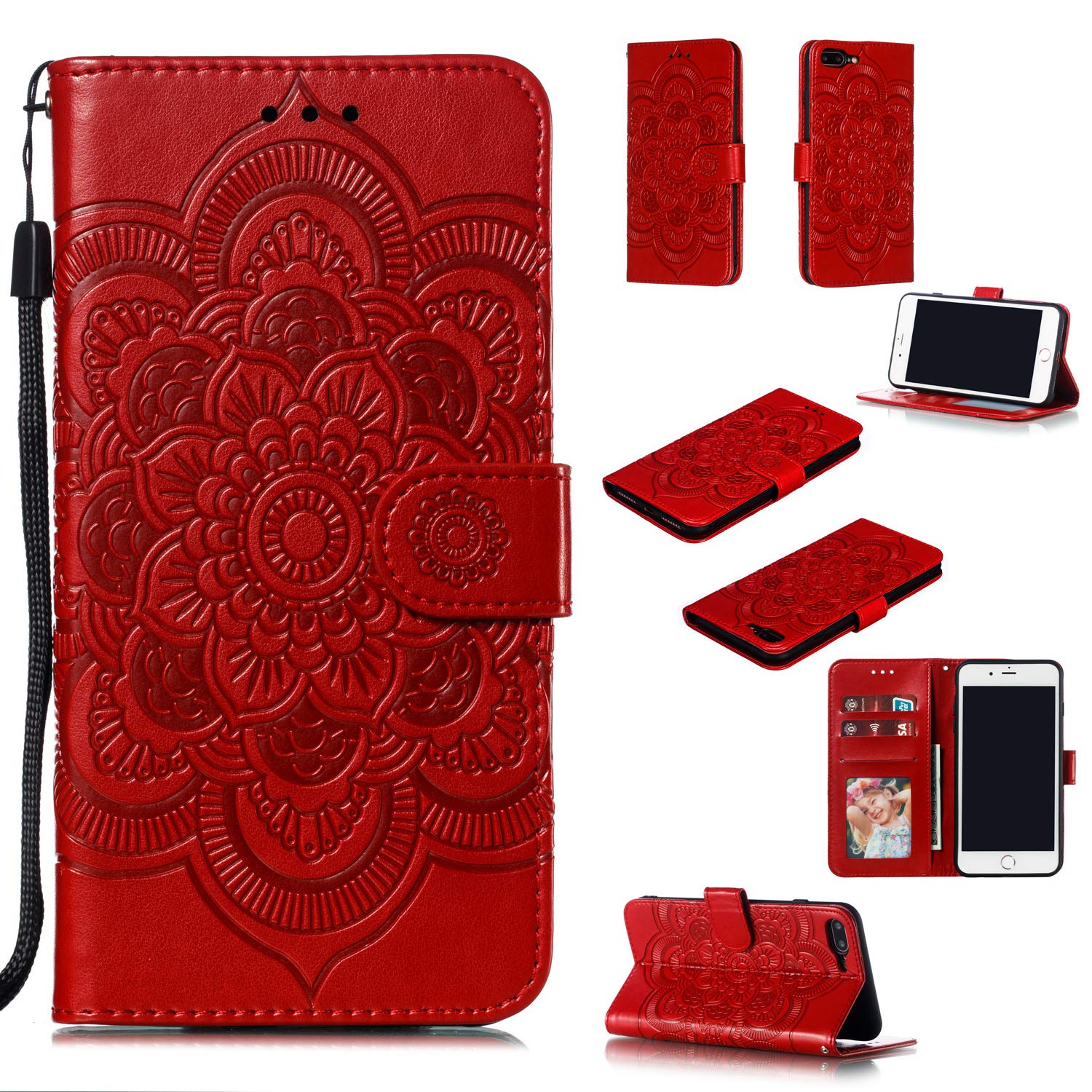 Amazon.com: EYZUTAK Mandala Case for iPhone 7 Plus iPhone 8