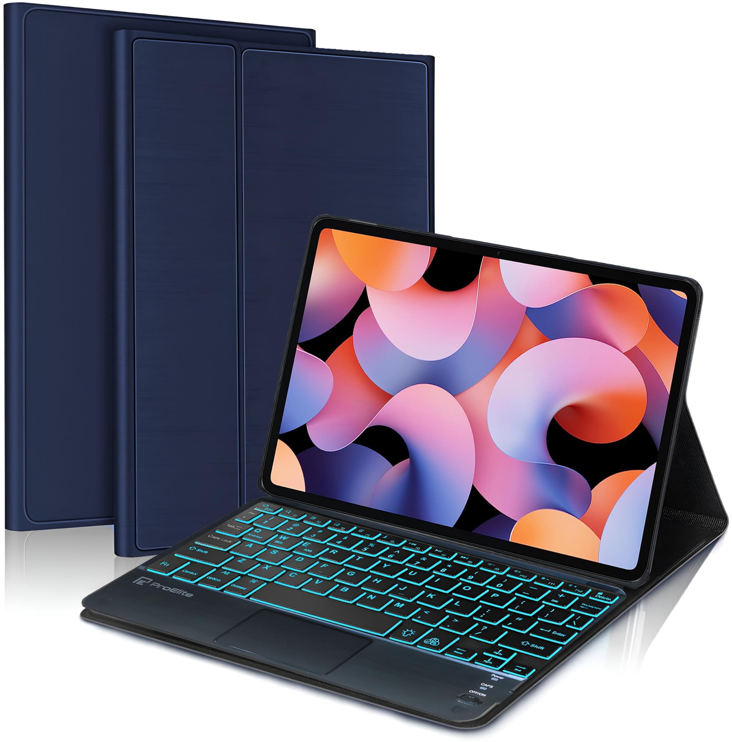 ProElite TouchPad Keyboard case for Xiaomi Mi Pad 6 11 inch, Magnetic Detachable Wireless Bluetooth TouchPad Keyboard Built-in 7-Colors Backlit, Dark Blue (B0CWD9Z2GJ) Amazon Price History, Amazon Price Tracker