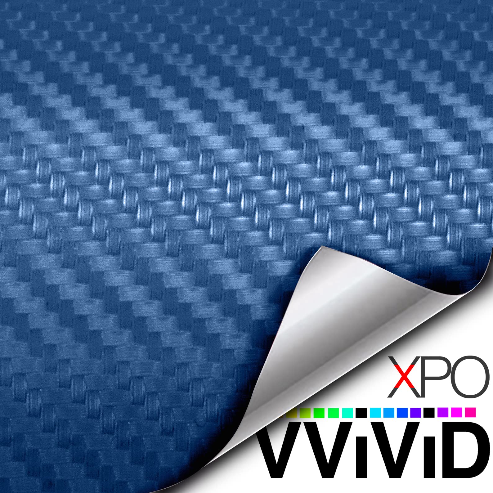 Amazon.com: VViViD XPO Dry Navy Blue Carbon Fiber 5ft x 3ft Car