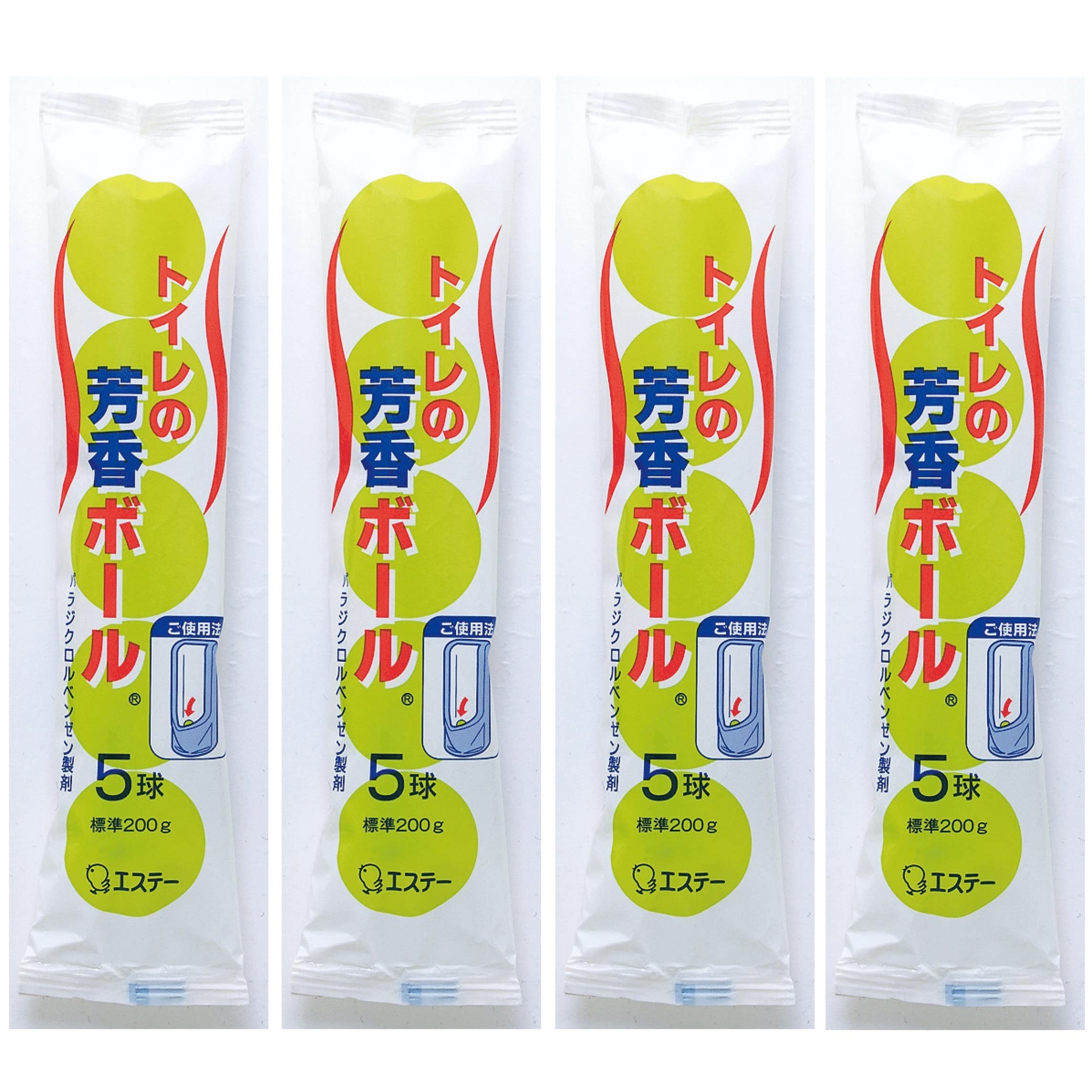 Amazon | エステー [まとめ買い] トイレの芳香ボール トイレ用 芳香 