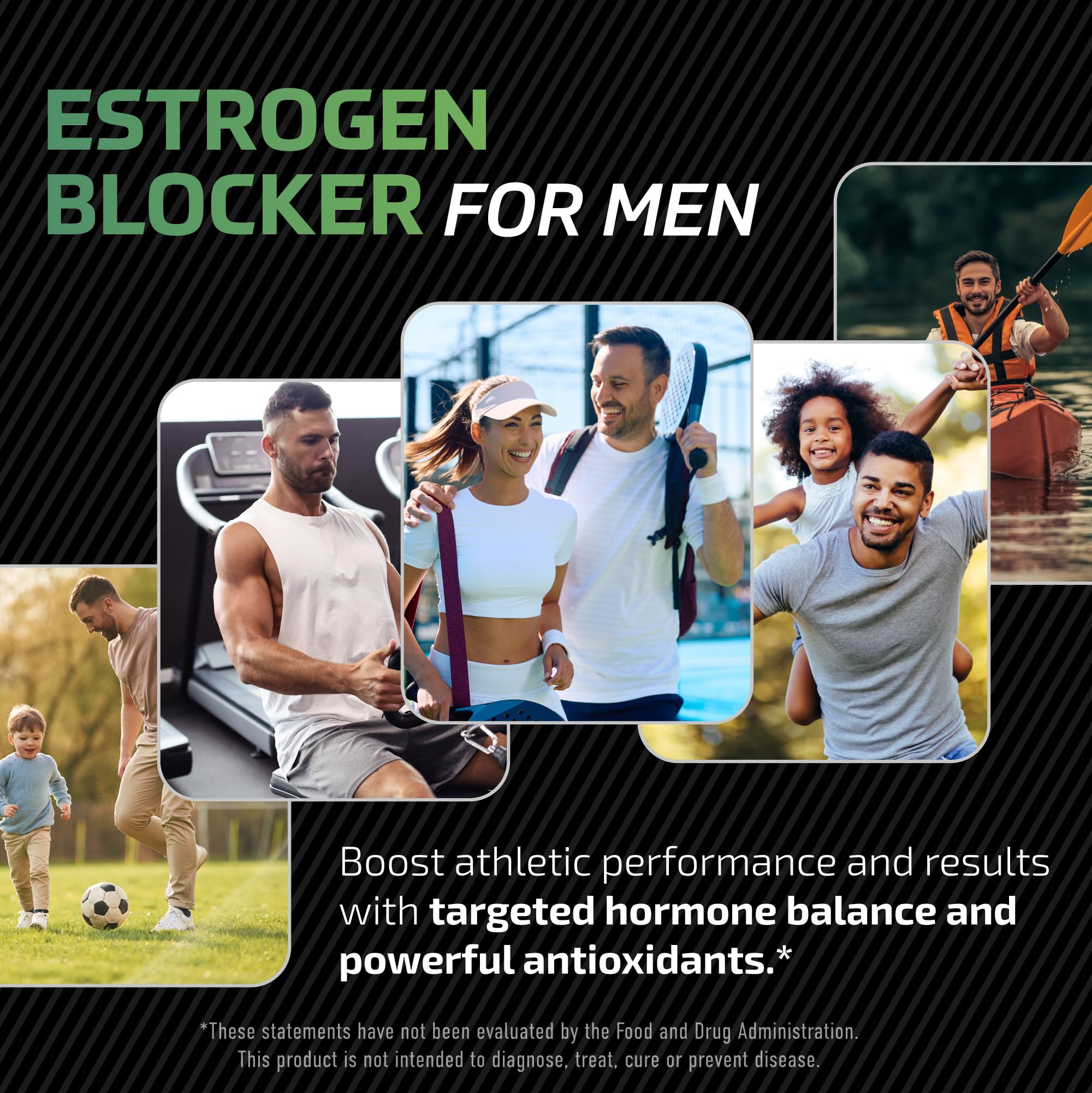 DIM Supplement for Men 300mg, Estrogen Blocker & Aromatase Inhibitor, 120Ct — Amazon image 3