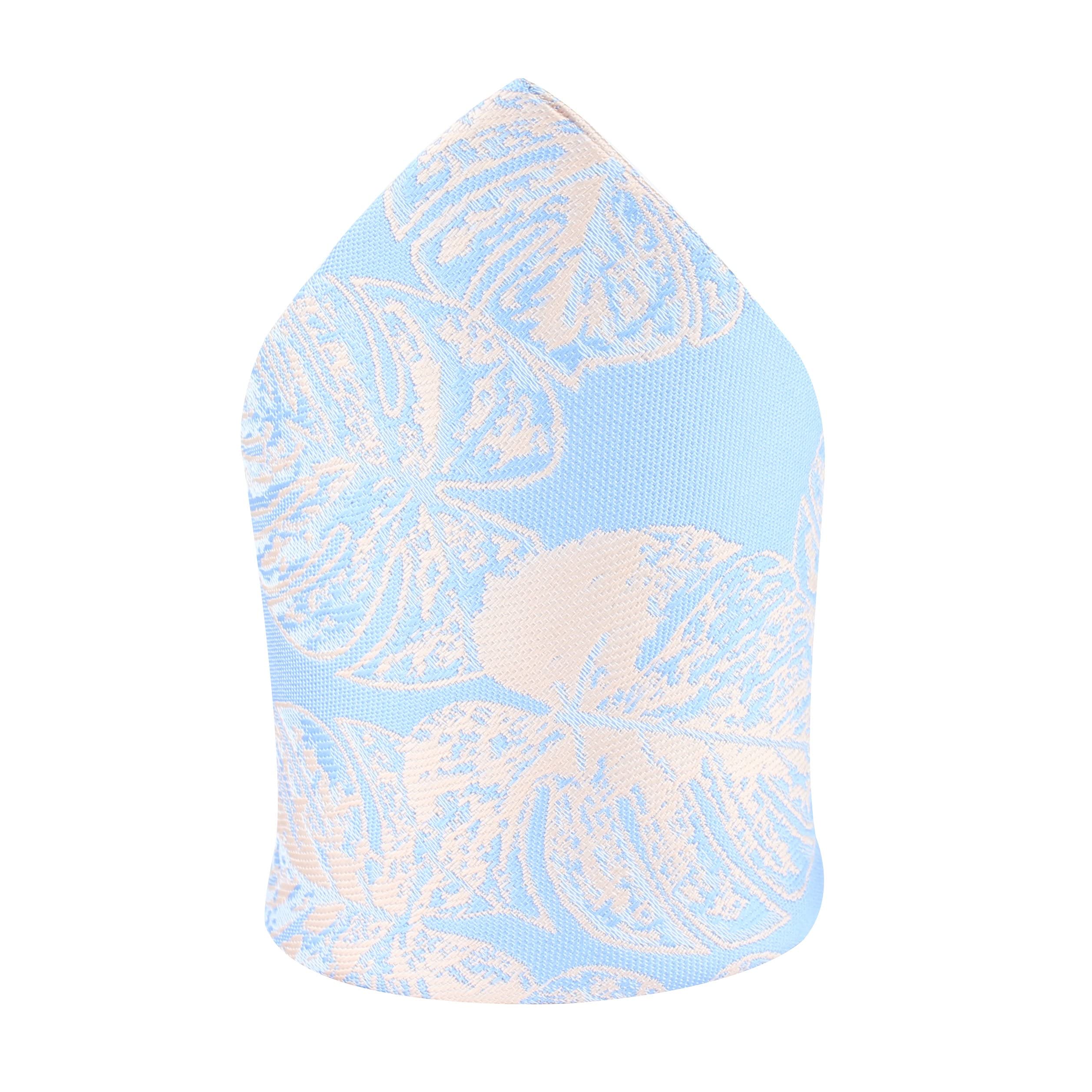 Kavove Royal Paisley Pocket Square For Men-image-20