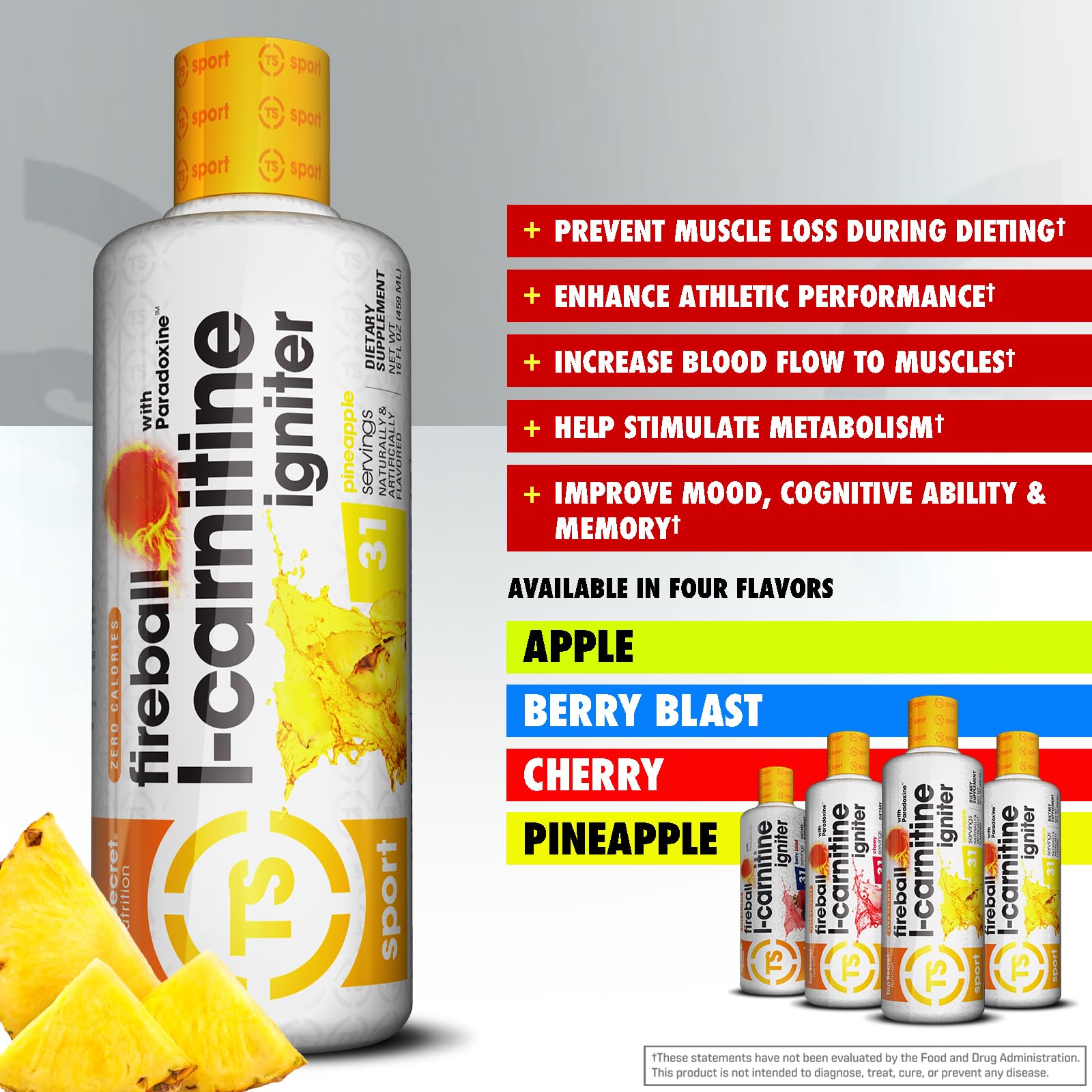 does l carnitine increase blood flow Amazon.com: Top Secret Nutrition Fireball Liquid L-Carnitine with  Paradoxine | Stim Free | Weight Management, Energy, & Exercise Performance
