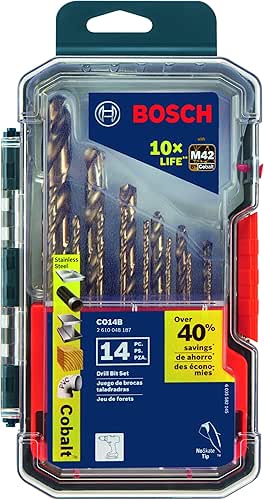 BOSCH CO14B 14-Piece Assorted Set with Included Case - Cobalt