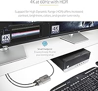 Vista 5 de StarTech.com Divisor DisplayPort 1.4 de 2 puertos, adaptador multimonitor DP a 2x DP, concentrador MST dual 5K 60Hz, solo Windows