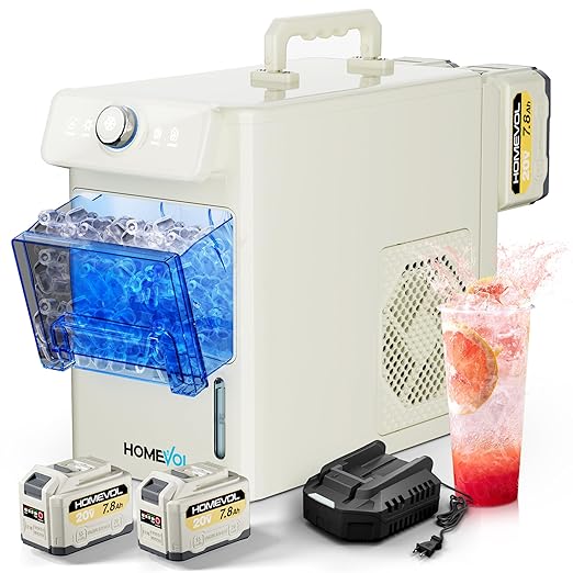 Homevol Portable Cordless Ice Maker Review
