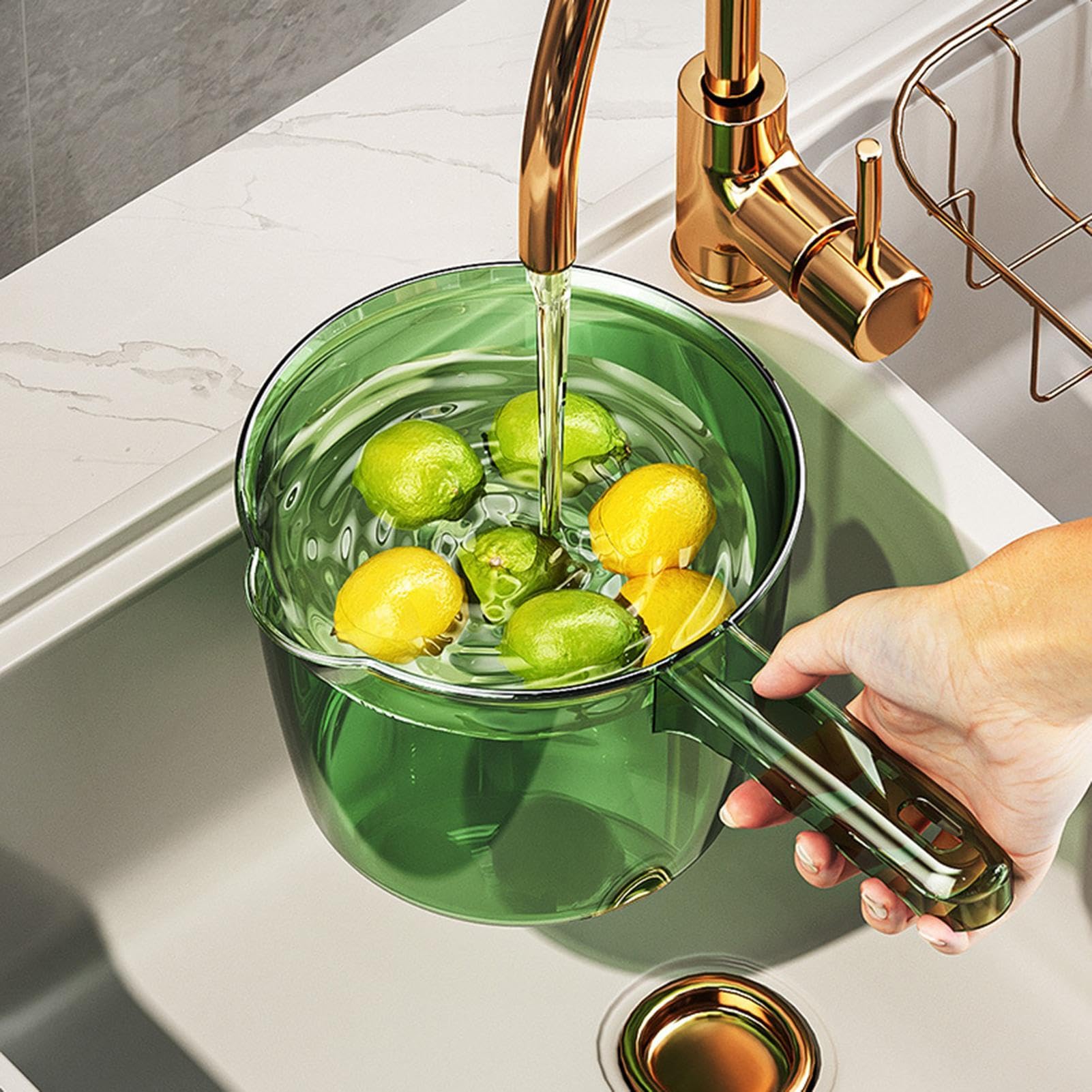 Cuillère à eau – Pichet de bain robuste – Tasse de bain efficace pour salle de bain, enfants, fruits, cuisine et salle de bain