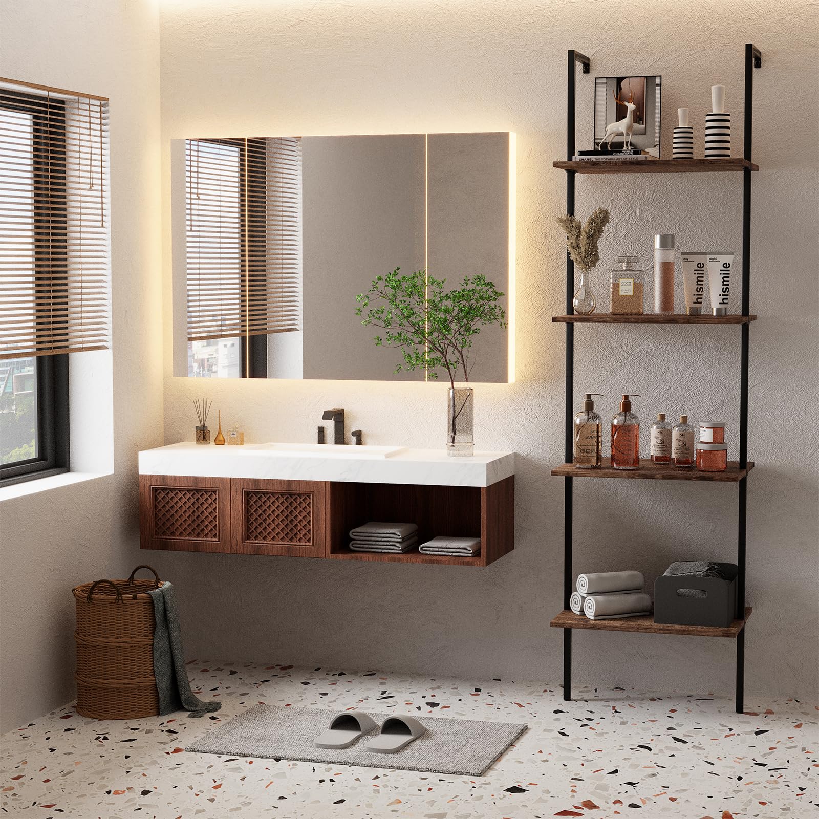 ☆定価21384円☆S-VIEWラック4段BK/WAL/WH