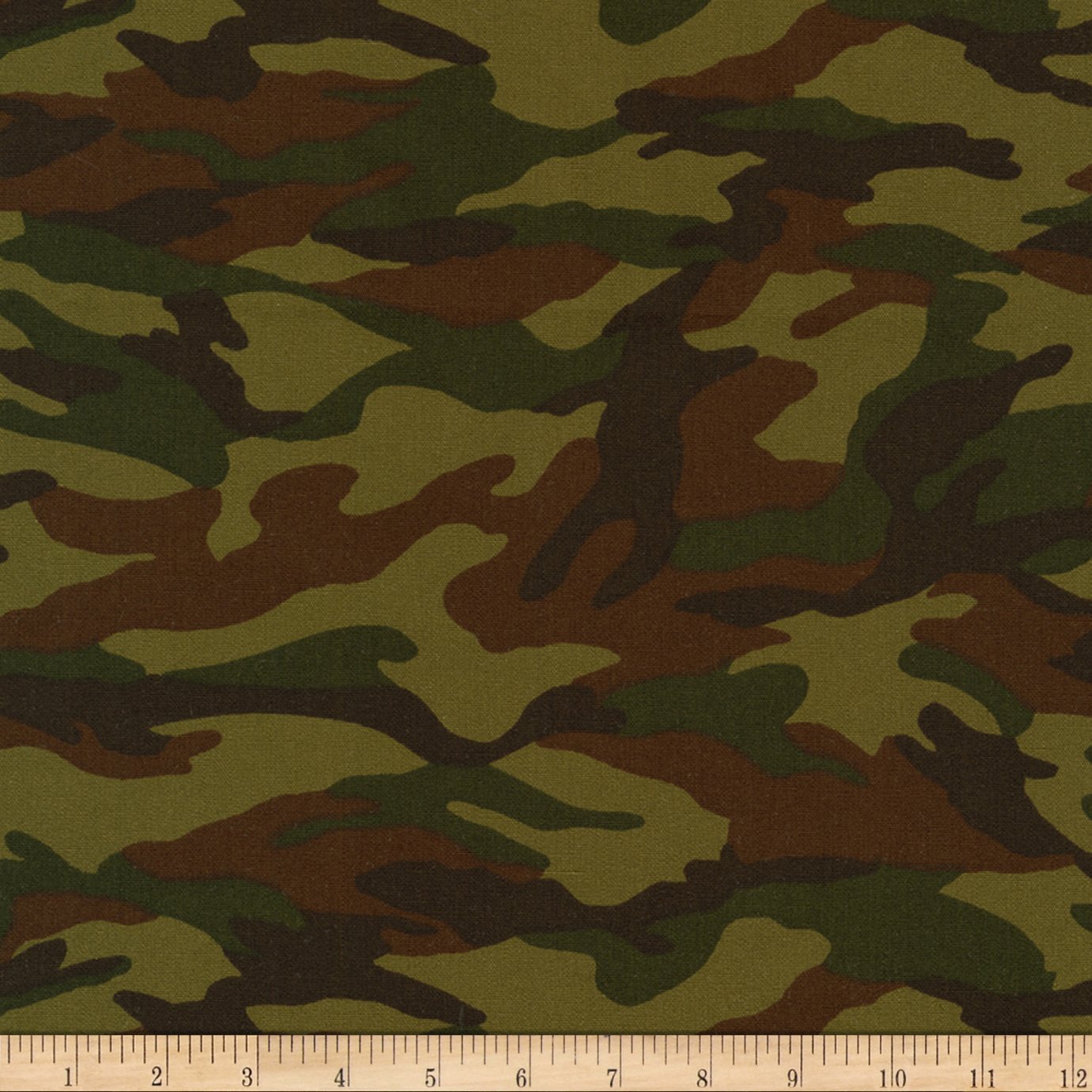Robert Kaufman 0531912 Kaufman Sevenberry Camouflage Camo Fabric by The Yard