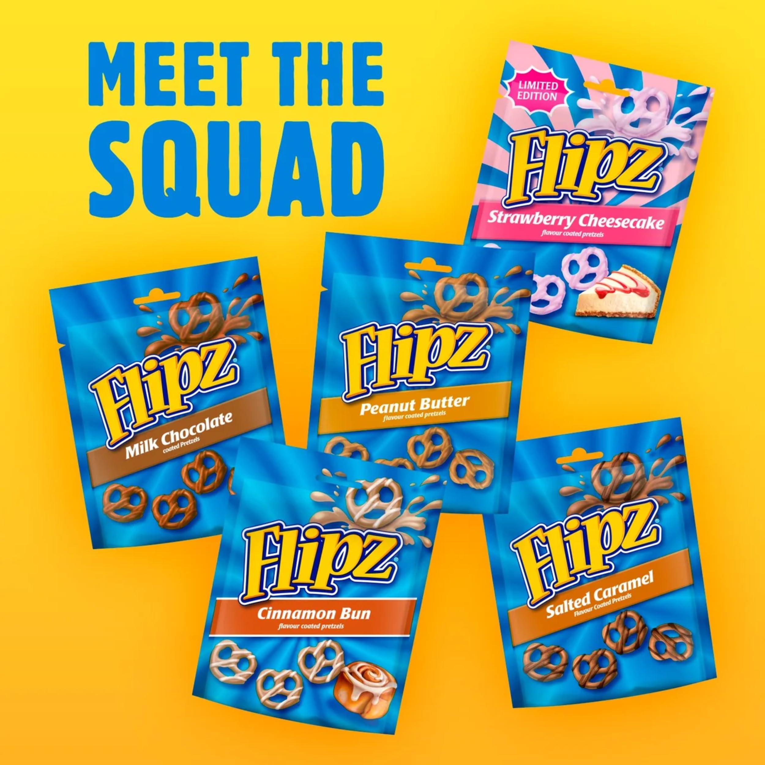MCM MC vidades Flipz Pretzels Chocolate con Leche, 100 g