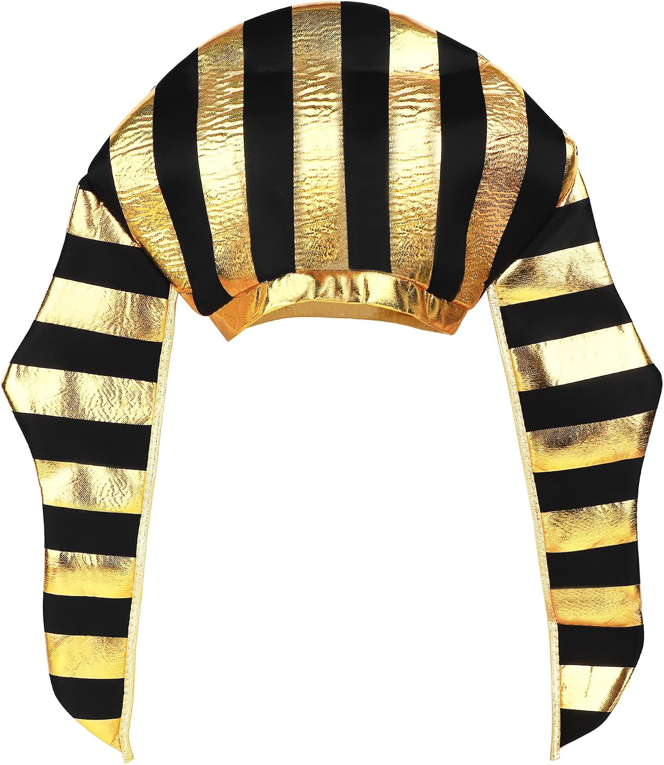 Clobeau Pharaoh Hat Egyptian Headpiece King TUT Costume King Pharaoh Costume Adult Pharaohs Headpiece Egyptian Halloween Costumes Cosplay Dress Up Themed Party Supplies Pharaohs Costumes
