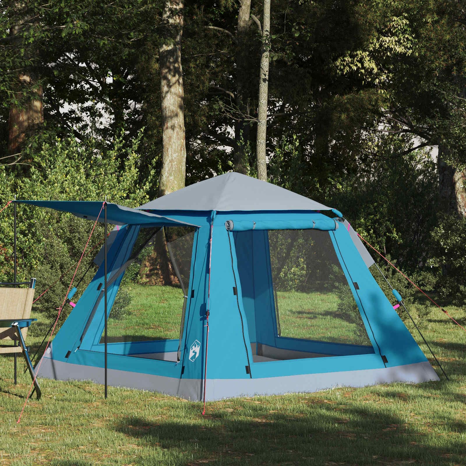 Tienda instantánea impermeable para 3 personas, poliéster 185T