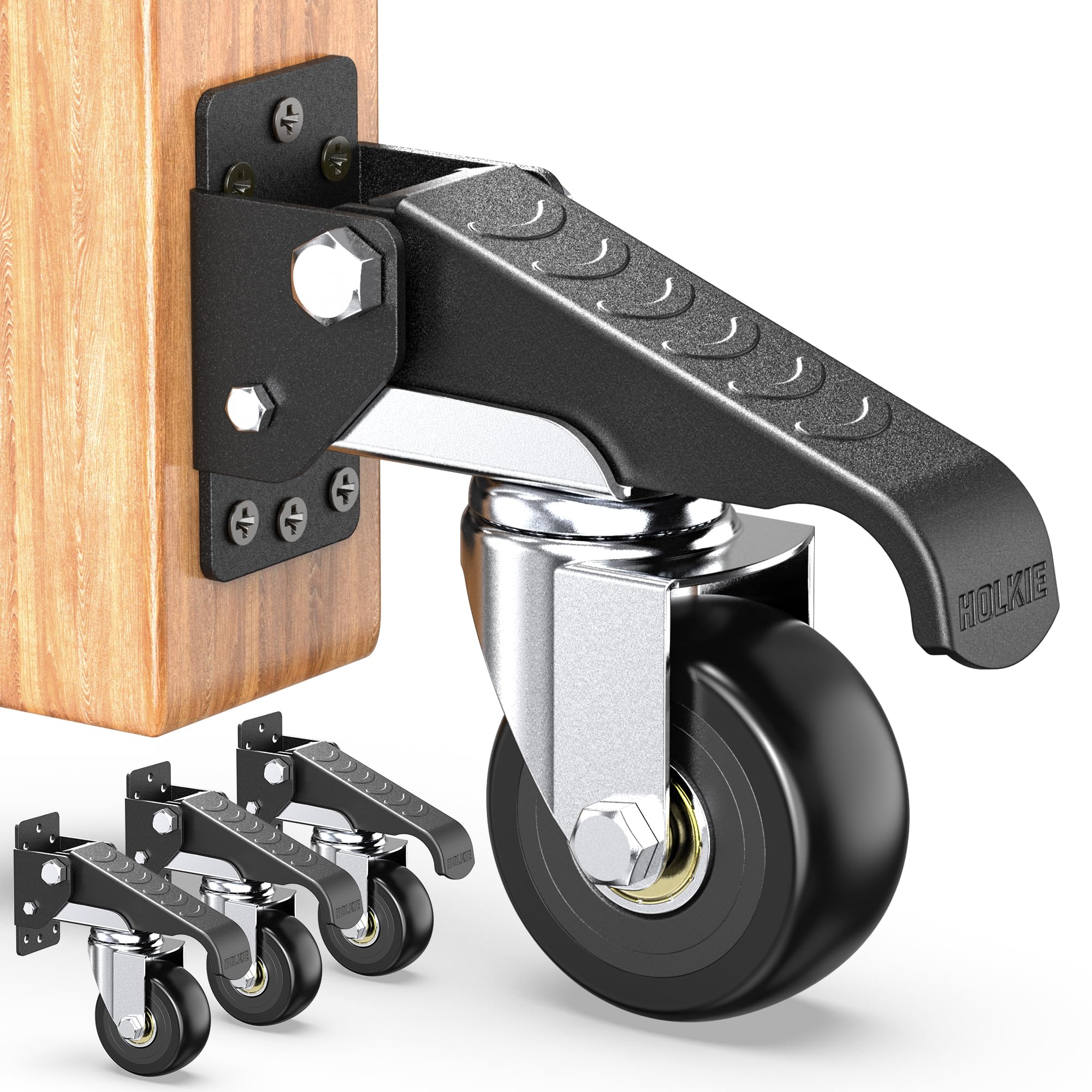 HOLKIE Retractable Casters