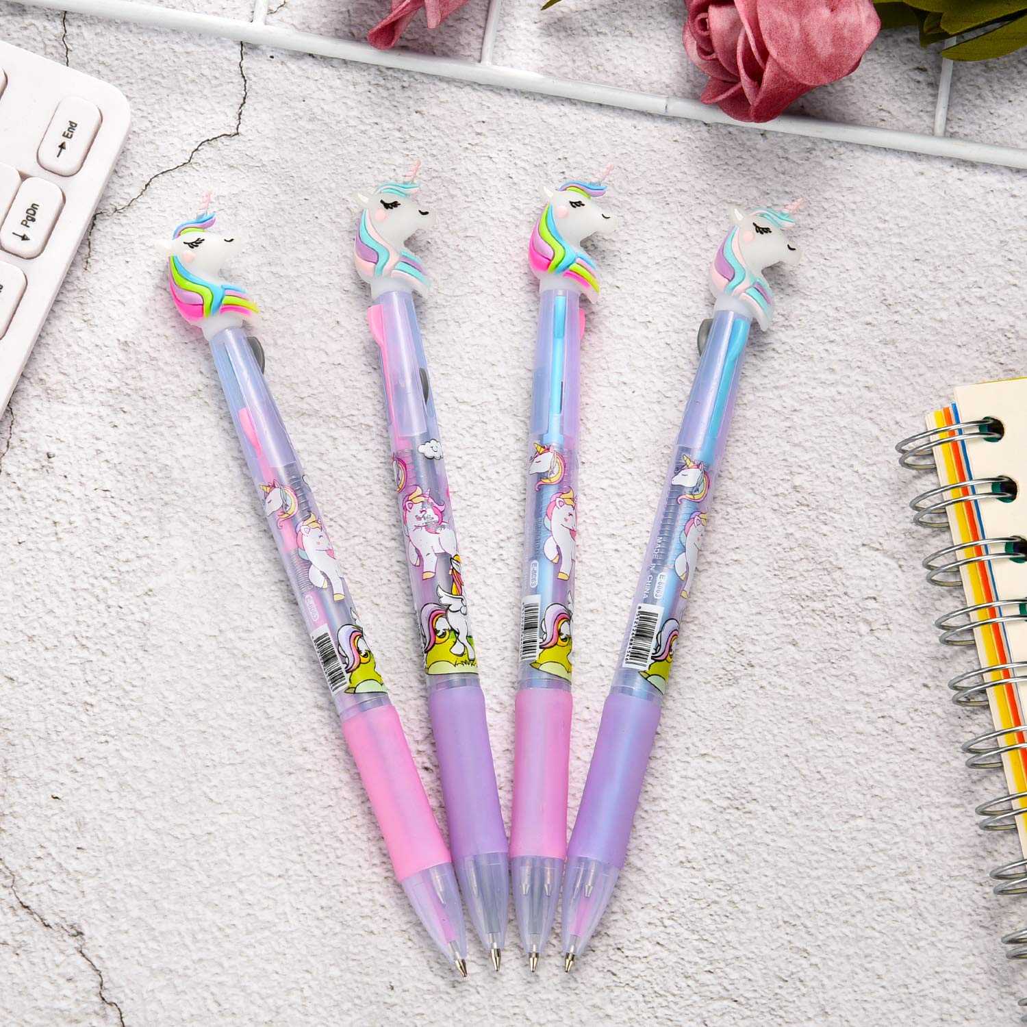 Amazon | Jovitec ユニコーンボールペン 10本 3色ボールペン