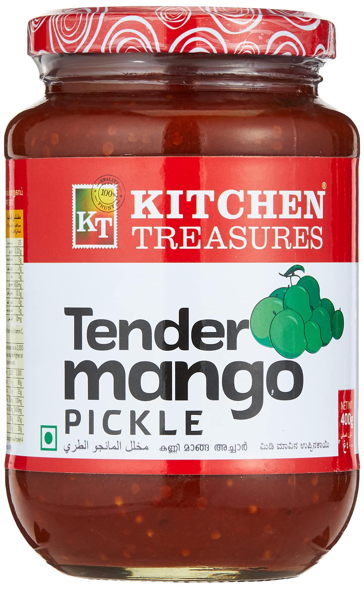 Kitchen Treasures Tender Mangos Pickled, 400 G