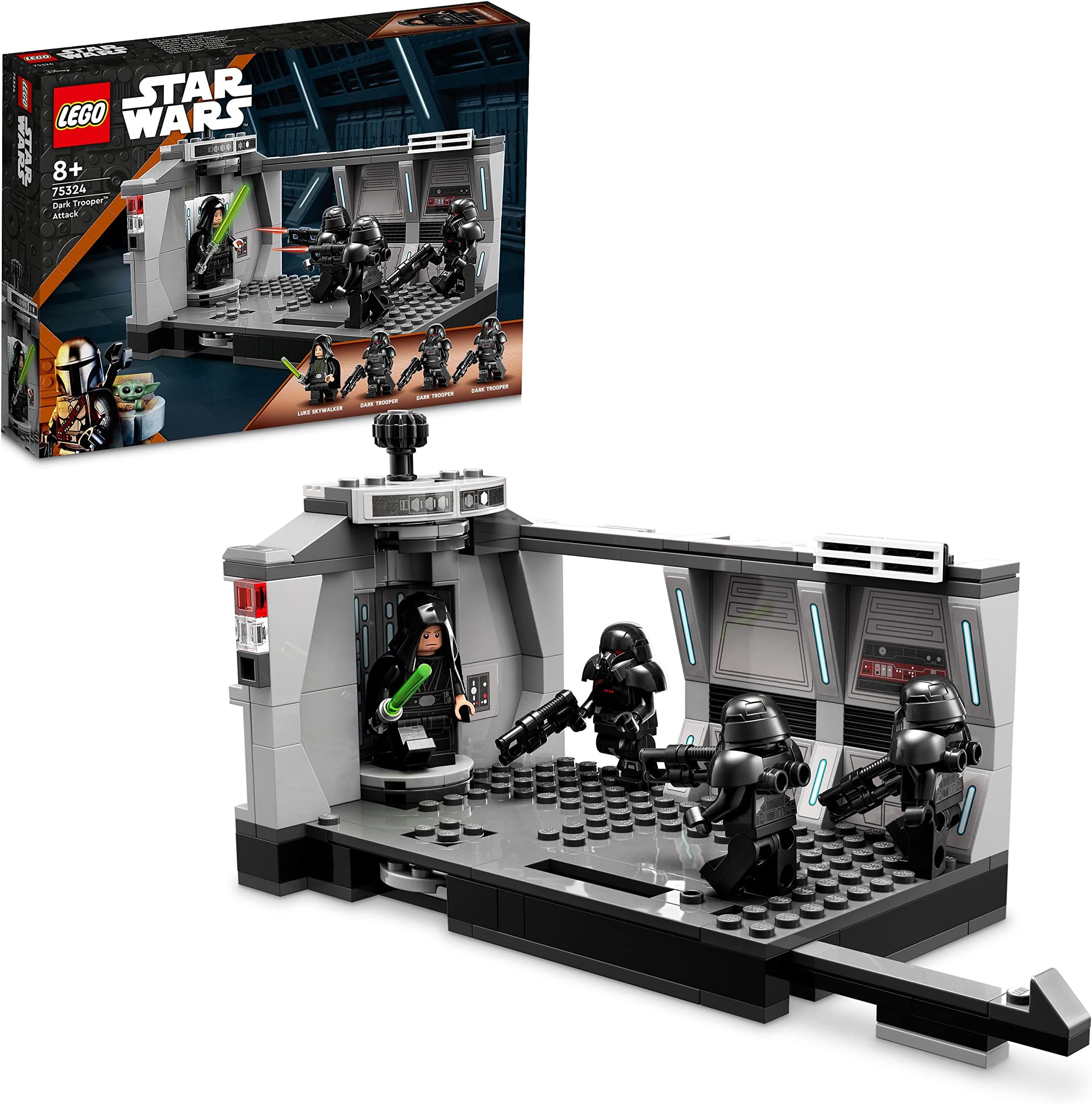 Star Wars Dark Trooper Attack 75324 Building Kit (166 Pieces)