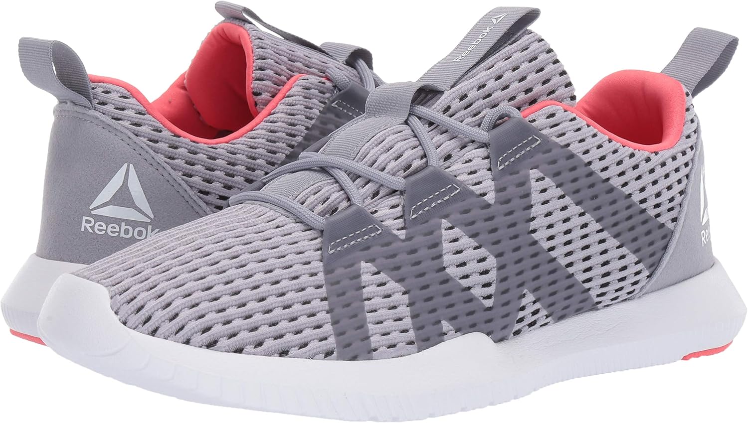 Reebok Women's REAGO Pulse, Cool Shadow/Cold Grey/White/Bright Rose, 5.5 M US