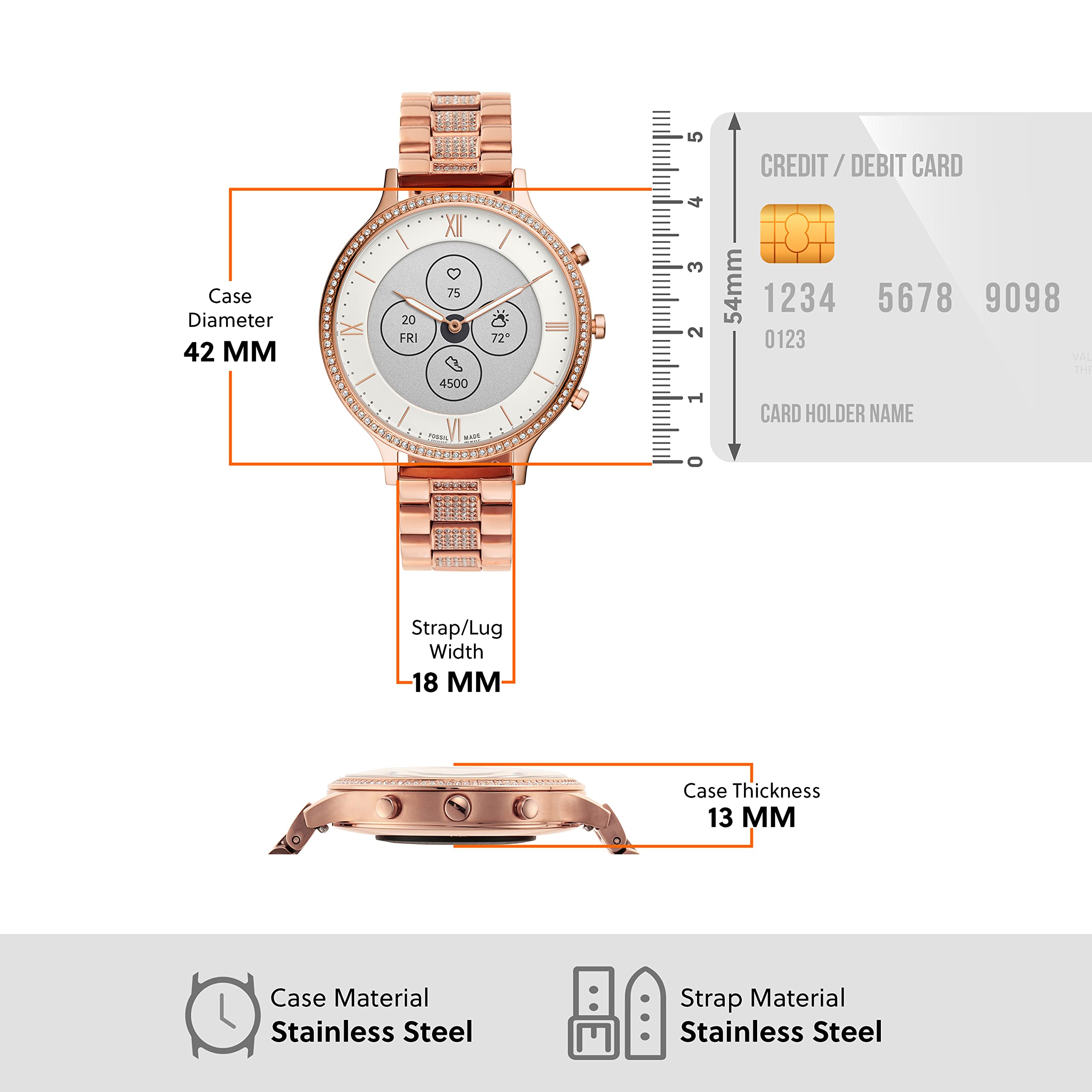 Charter Hybrid Smartwatch HR 