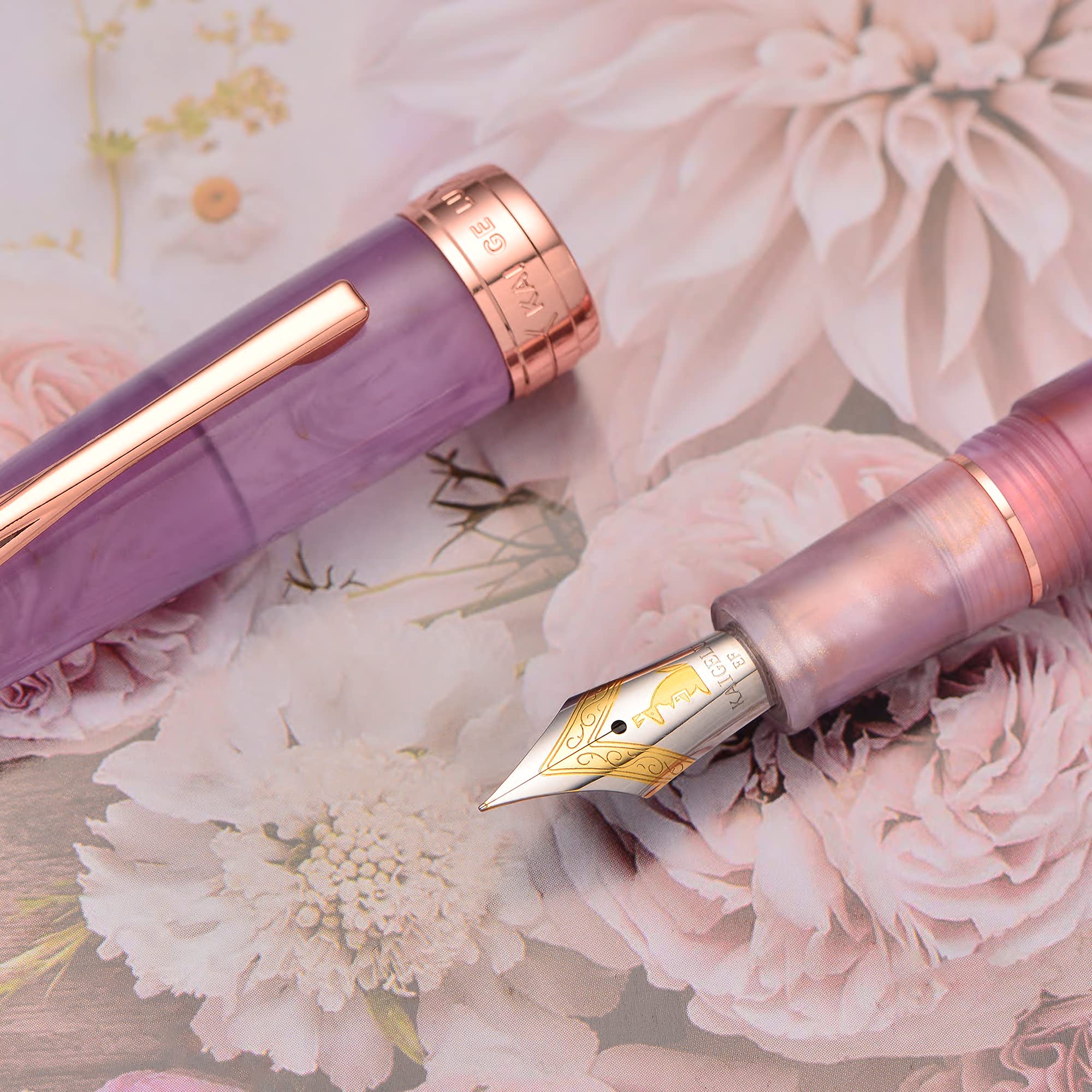 Maiora Aventus Amore - Penna Stilografica Numerata - Pennino In Acciaio - Foto 10