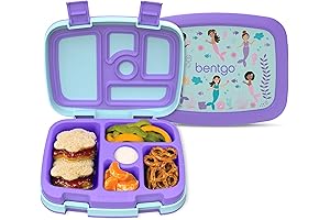 Bentgo Kids Prints Leak-Proof Lunch Box for Toddler Girls