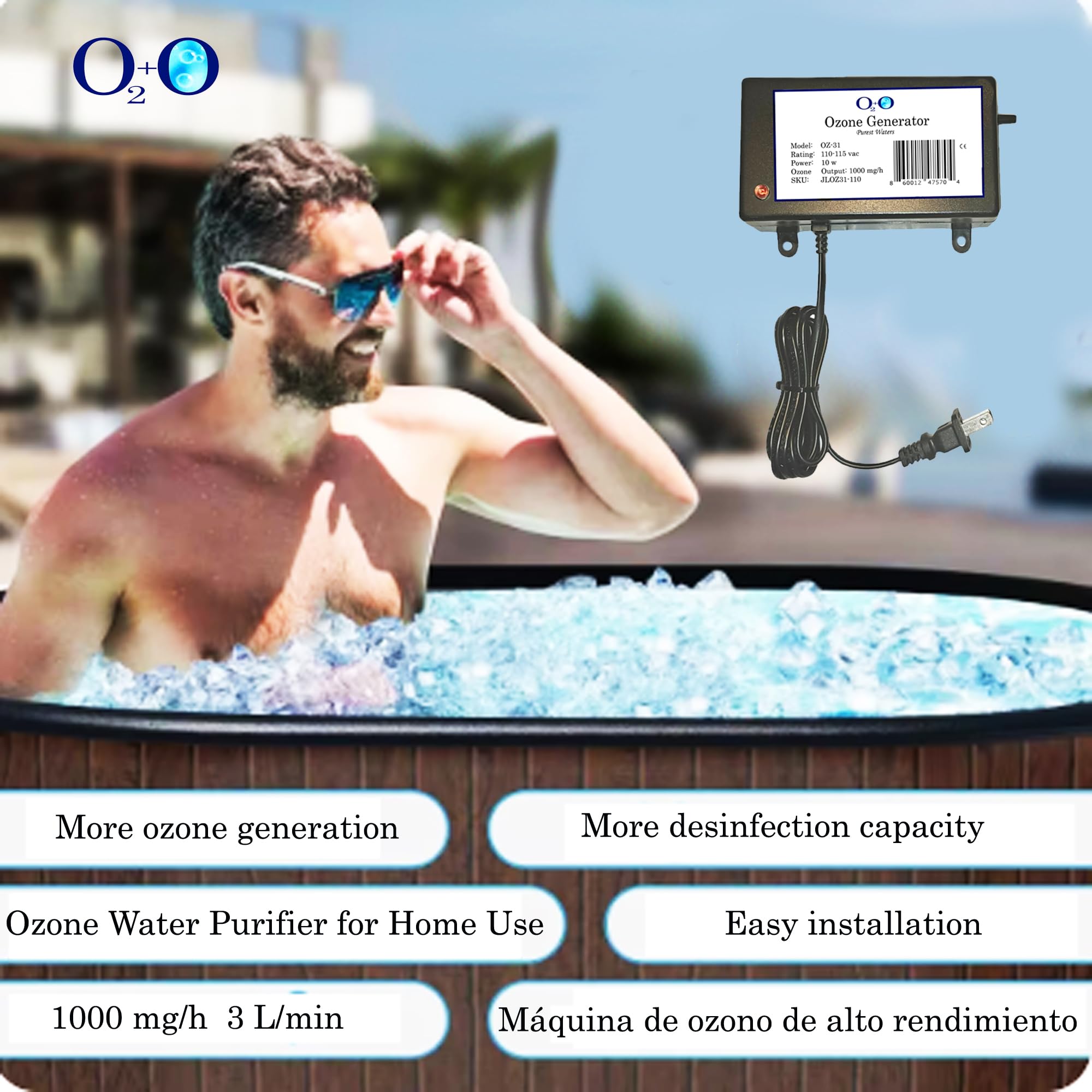Amazon.com: Ozone Therapy Home,Ozonator Machine,Ozonator Hot Tub