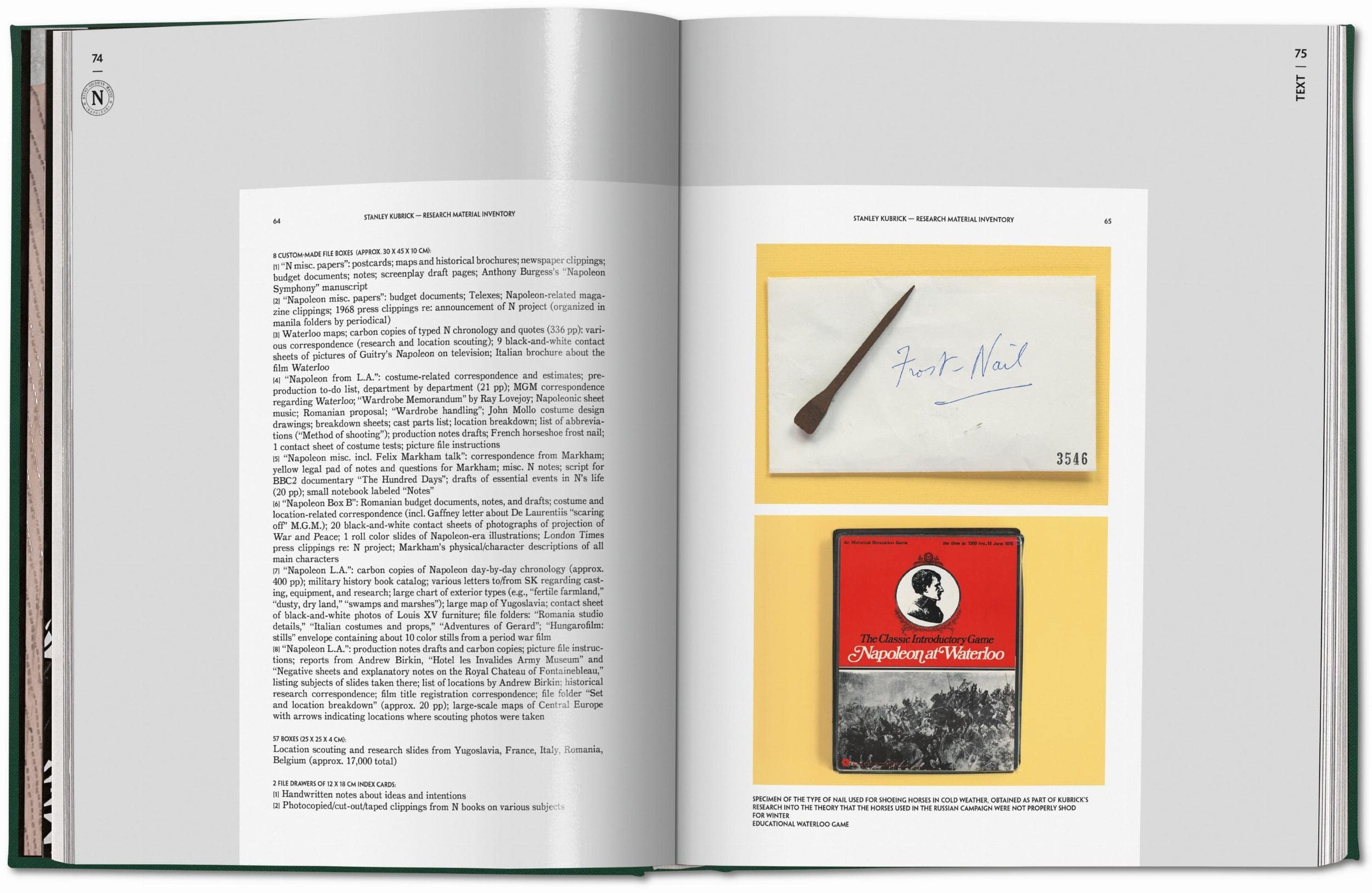 Stanley Kubricks „Napoleon“. Der größte Film, der nie gedreht wurde: The greatest movie never made. Zur Ausstellung im Centre de Cultura Contemporània de Barcelona, 2018/2019