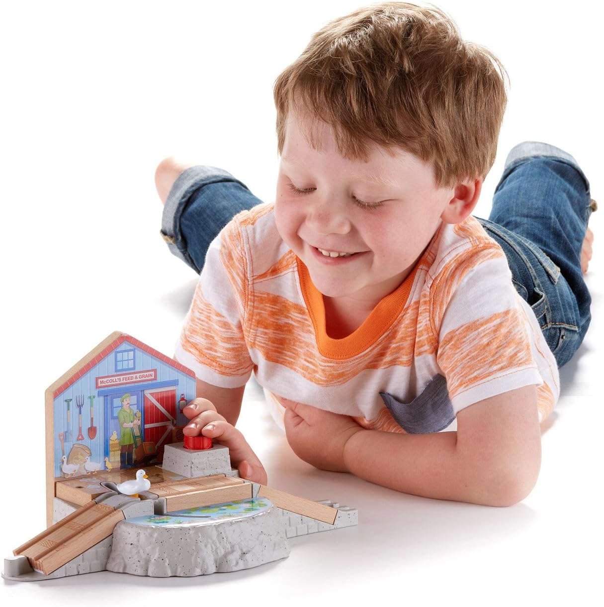 Thomas Friends Wooden Railway Duck Pond Crossing Kenya Ubuy