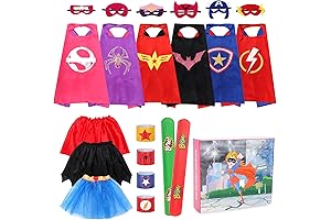 Superhero Capes and Masks for Girls - A Whirlwind of Captivating Costume Adventure!