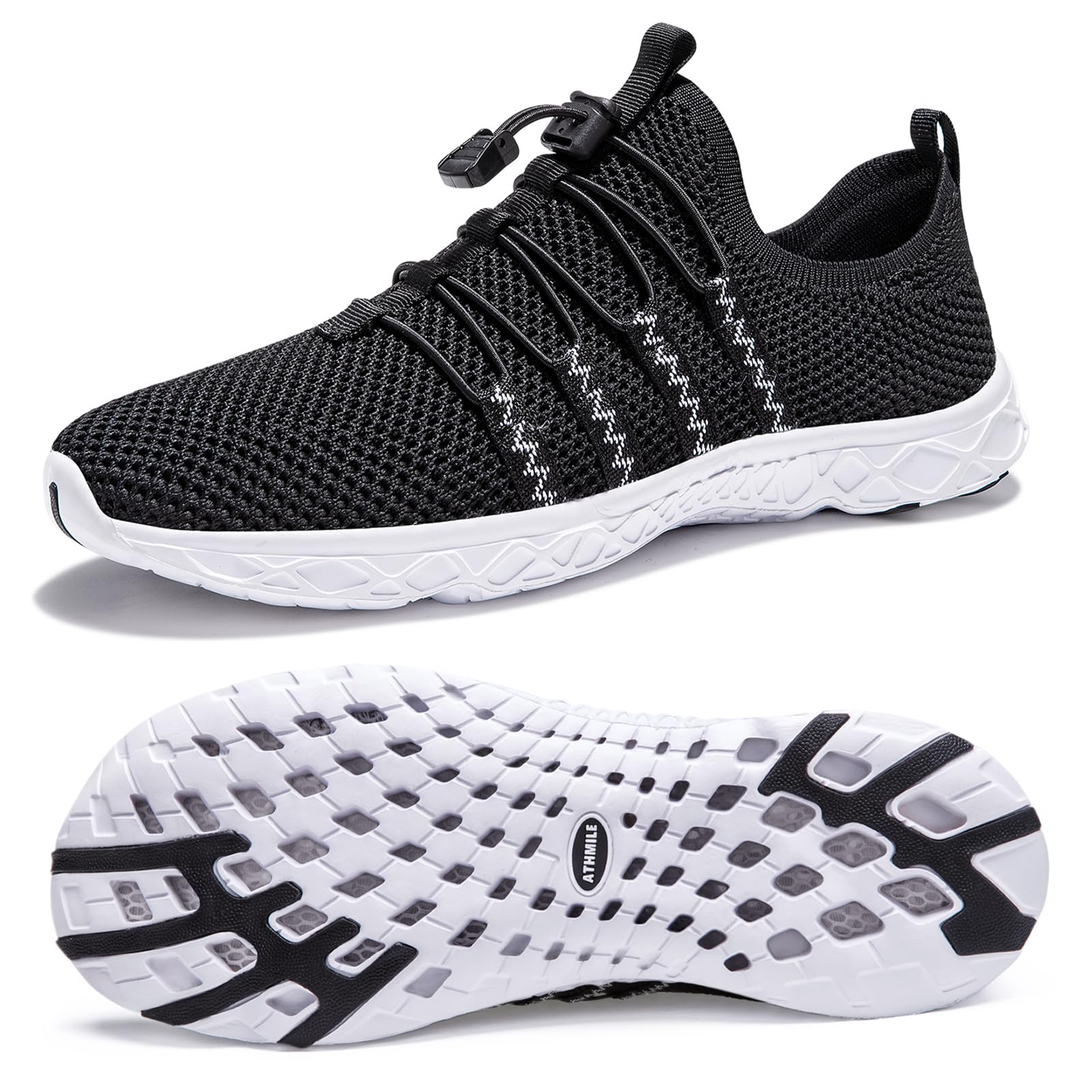 athmile Water Shoes for Men Women Barefoot Hiking Swim River Shoes Adult Lake Pool Aqua Socks Beach Quick Dry for Hiking Surfing Kayaking Sport Accessories Camping Must Haves-picture-13