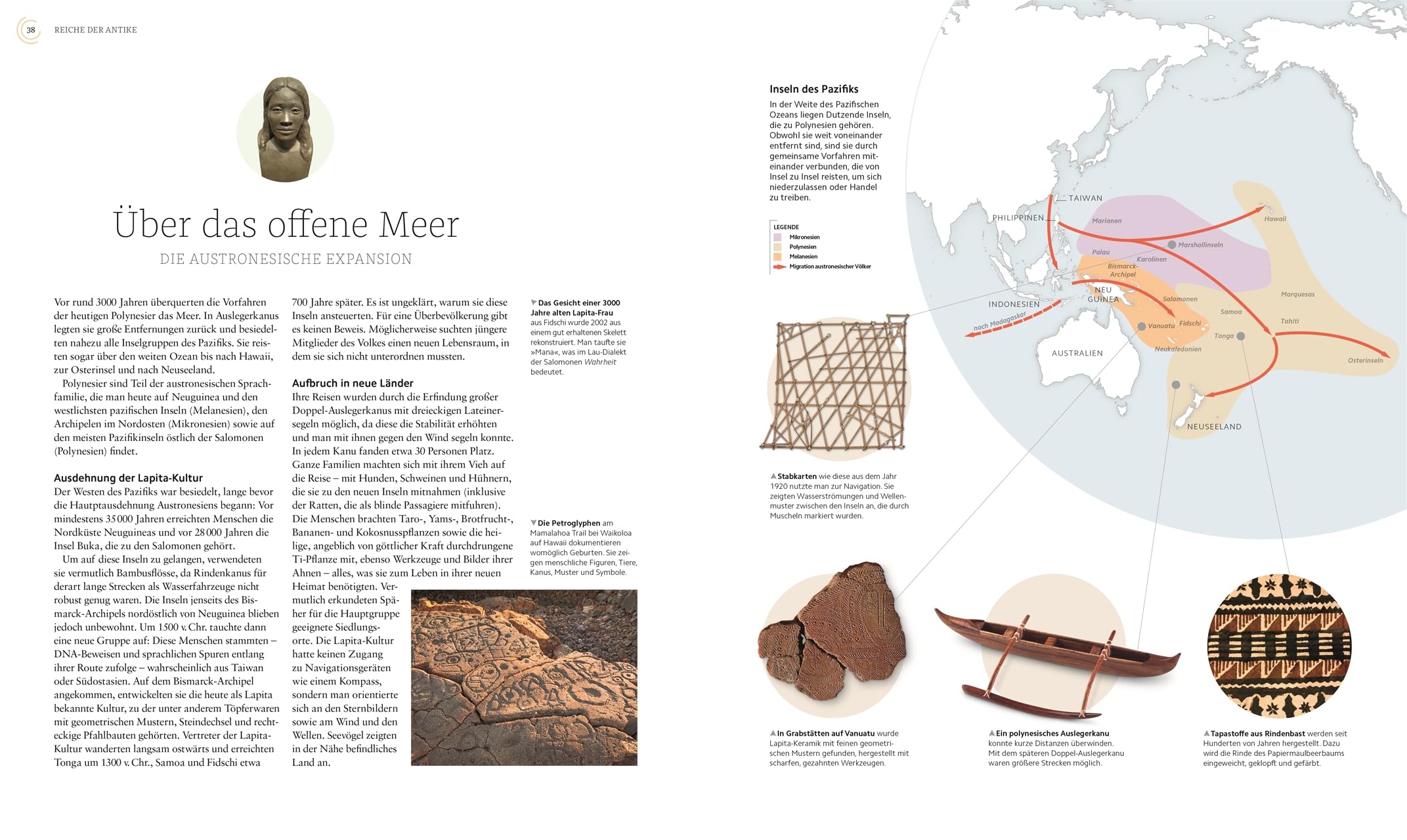 Migration: Von den ersten großen Wanderungen bis zu Flucht und Vertreibung im 21. Jahrhundert. Visuelles Nachschlagewerk mit Karten und Fotografien