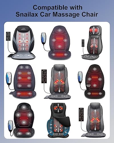 Miniatura 3 de Adaptador de repuesto para coche Snailax, adaptador de coche de 12 V, compatible con todos los Snailax masajeador de espalda, encendedor de