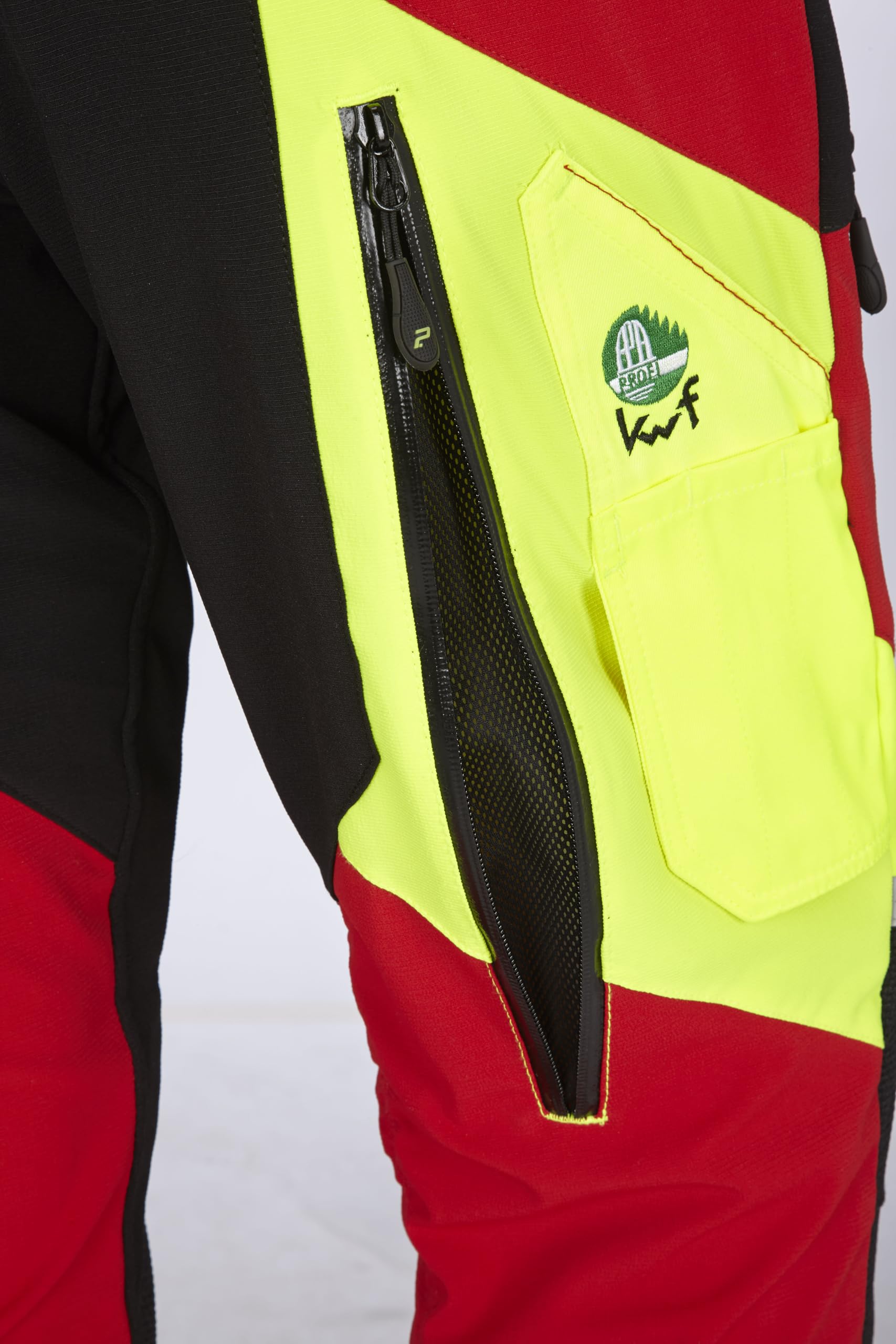 PSS Schnittschutzhose X-Treme Air Rot/Gelb Größe 56