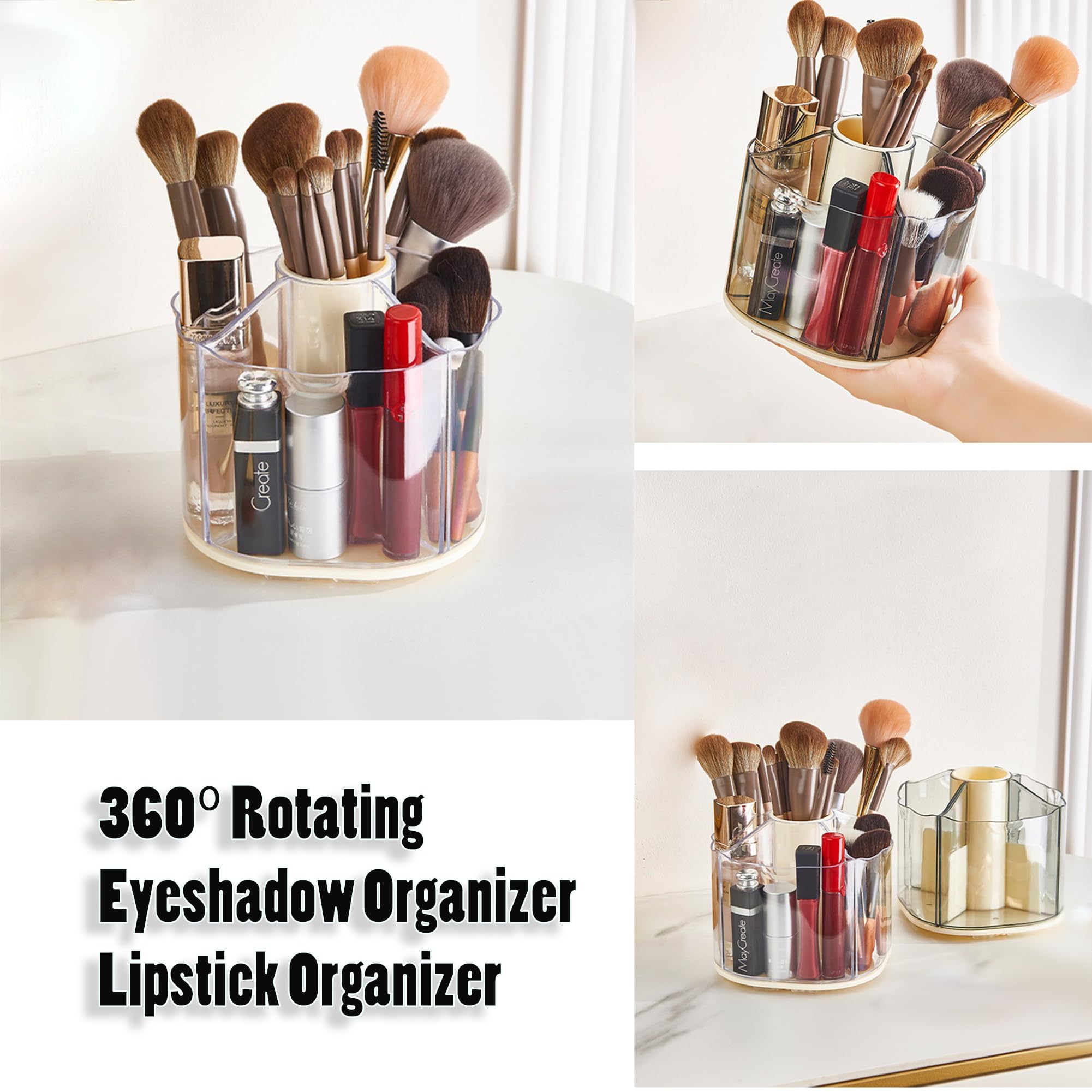 Adorables organizadores de escritorio y accesorios, soporte giratorio para bolígrafos, bonito organizador de escritorio de oficina con soporte para lápices, perfecto para bolígrafos y más