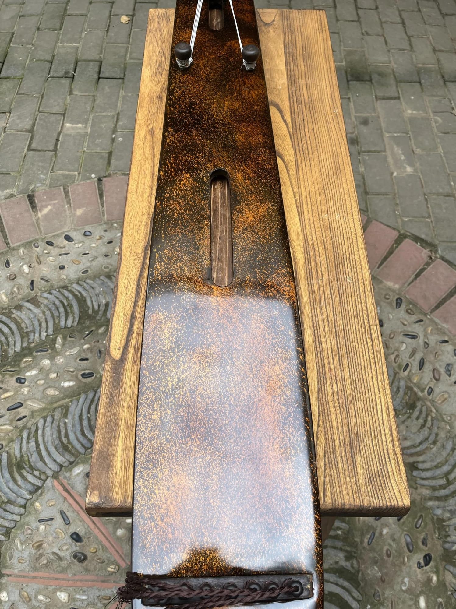 Guqin Dla Początkujących Chiński Instrument Smyczkowy Guqin Ze Starego Drewna Cedrowego W Stylu Chaotycznym