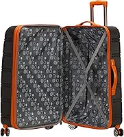 Vista 22 de Rockland Melbourne - Maleta de viaje, rígida y expansible, con ruedas giratorias, Champán