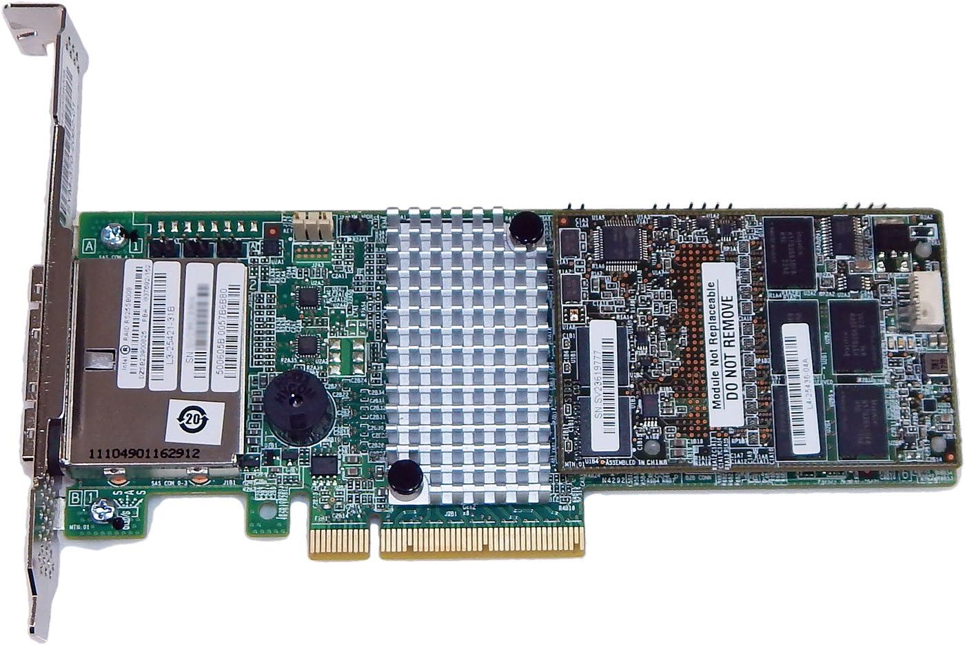 Intel SAS SATA 6Gb/s PCIe RAID Controller RS25SB008 2x SFF-8088 L4-25436-04A