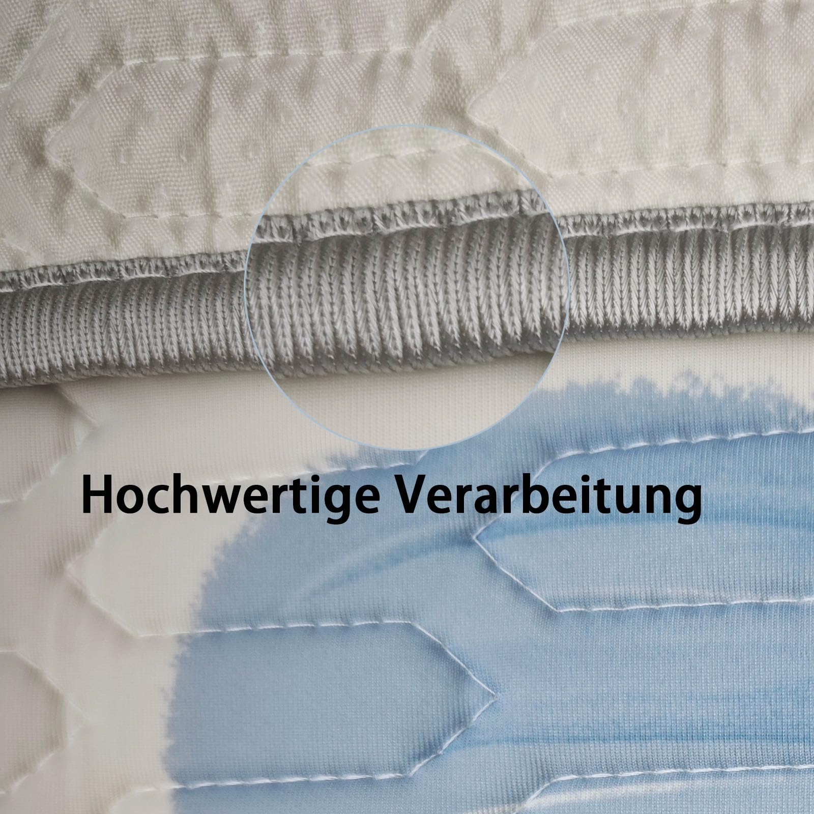 Haustier Kühlmatte für Meerschweinchen, 50 x 50cm Waschbare Kühldecke Sommer Kleintiere, Kühlkissen mit Riemen UMD Muster, Haustiermatte für Katze, Kaninchen, Hamster, Chinchilla