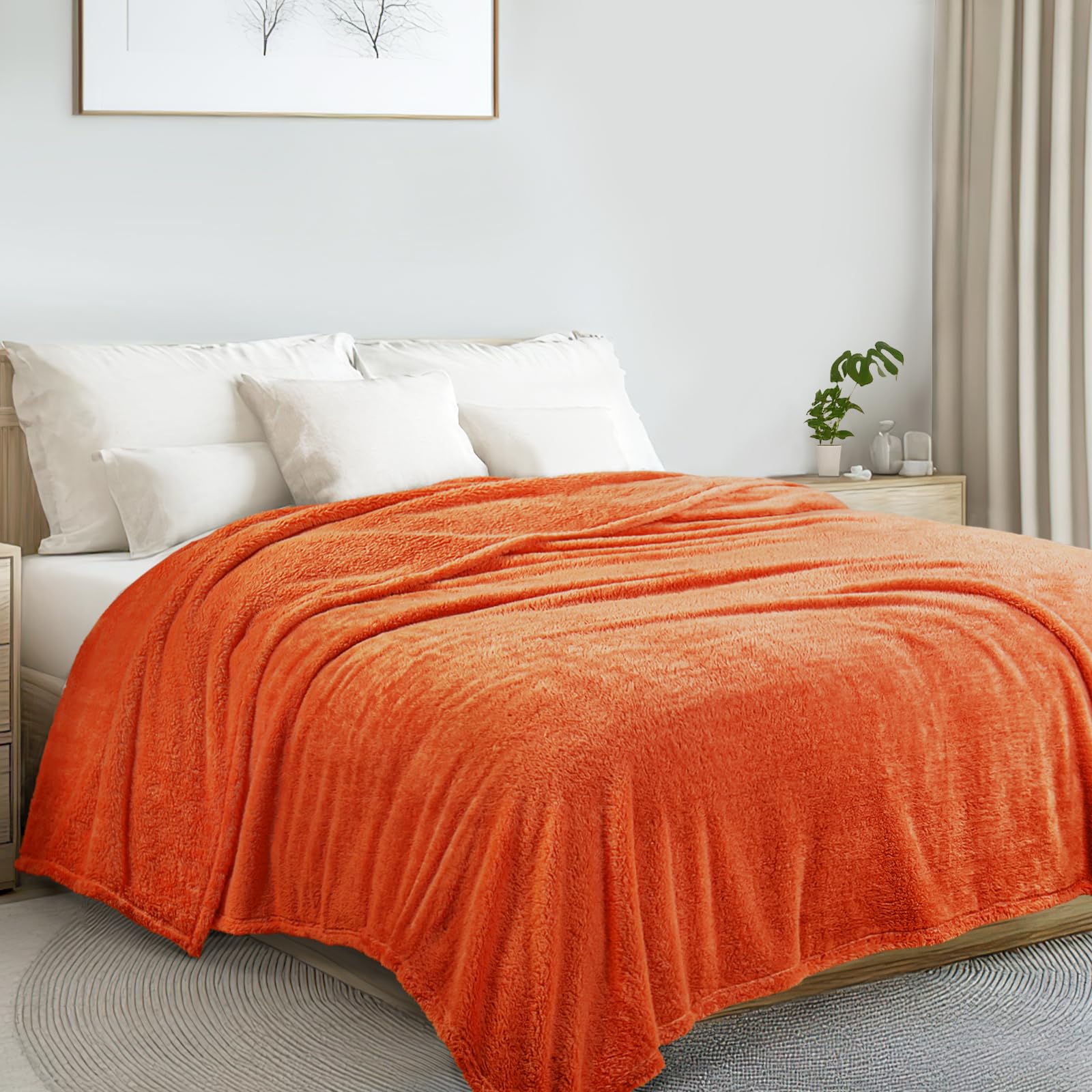 Exclusivo Mezcla Double Size Flannel Fleece Blanket