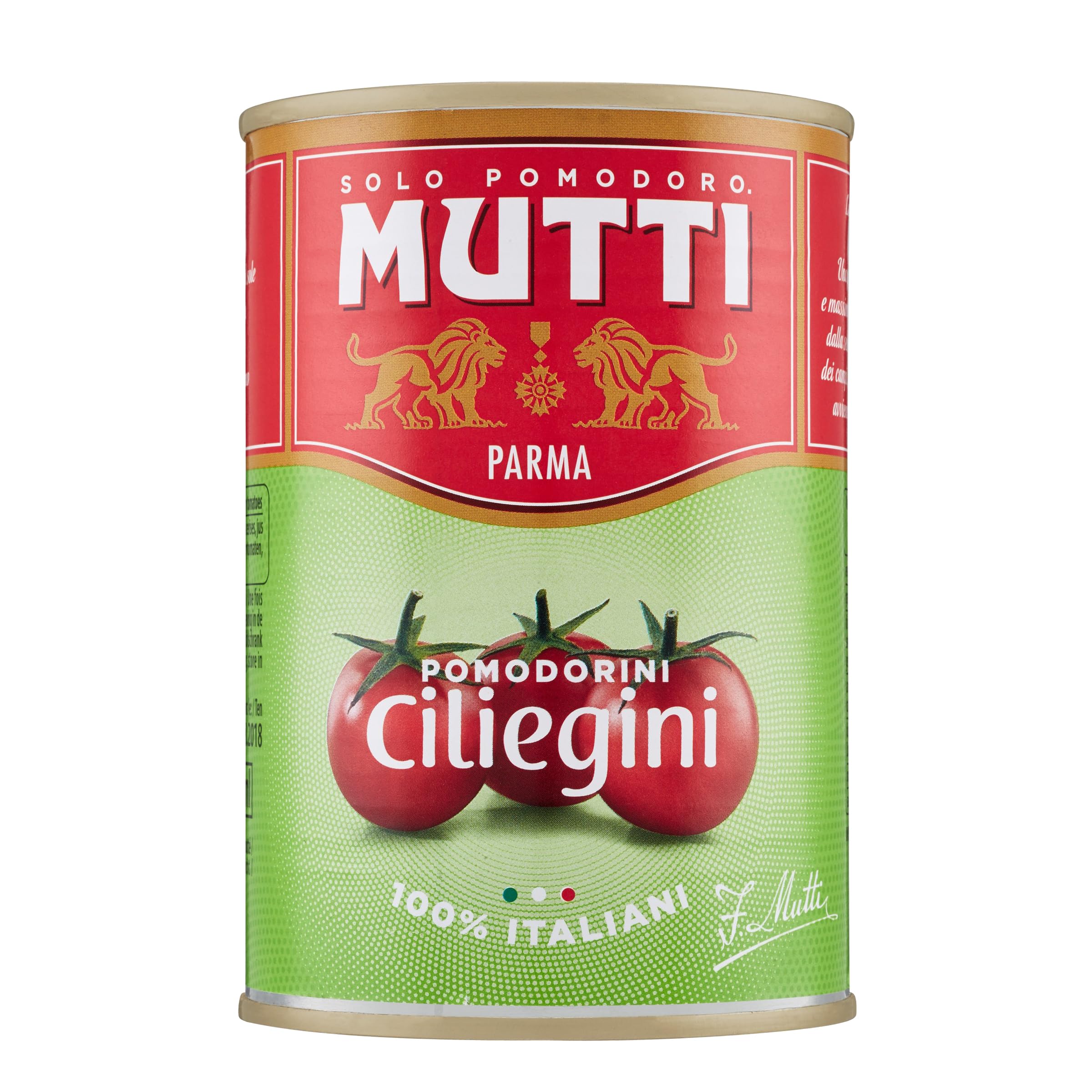 Italian Gourmet Testpaket Polpa e Pomodorini Ciliegini Tomaten 48 x 400g | Rustica a pezzi, dolci ciliegie rosse, gusto fresco; 100% aus Italien für, Gesamtnettogewicht 19,2 kg + Kostenlos Polpa 400g