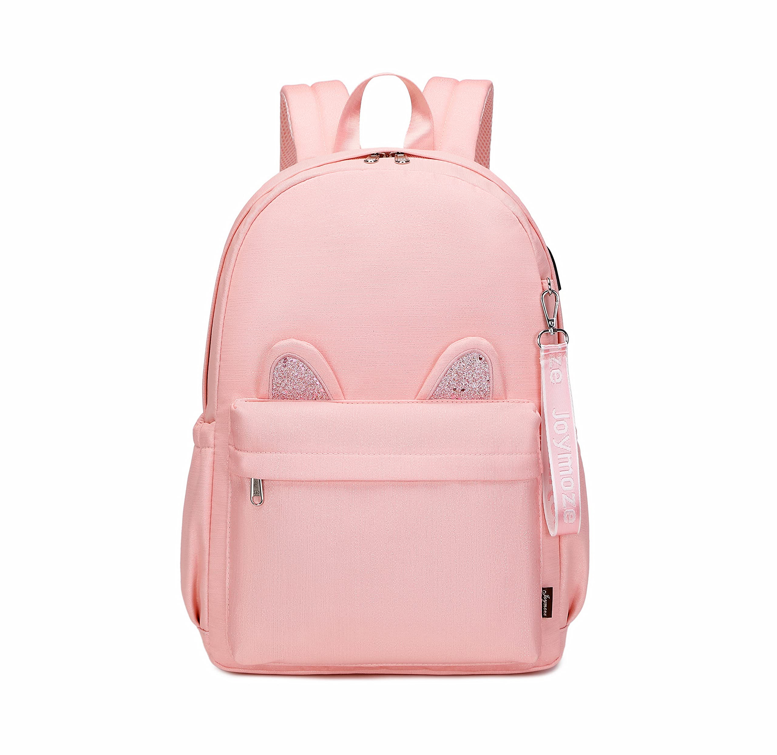 Joymoze Roomy Fashion Shimmer Cat Ears Cute School Backpack for Girl