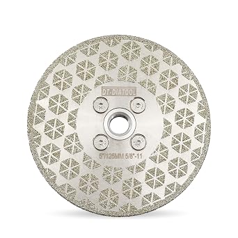 DT-DIATOOL Single Side Electroplated Diamond Blade 5"