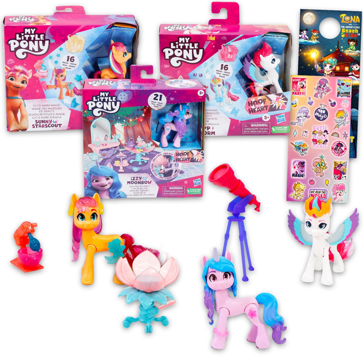 Amazon.co.jp: My Little Ponyのおもちゃフィギュアセット 女の子用