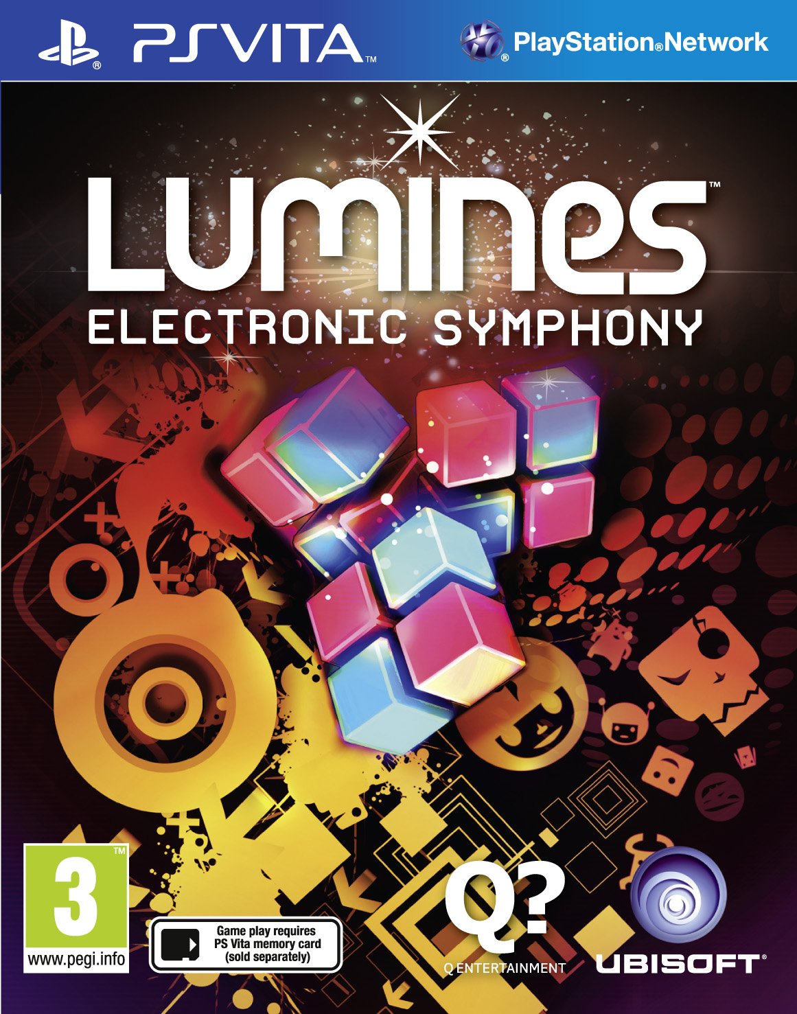Lumines Electronic Symphony Game PS Vita