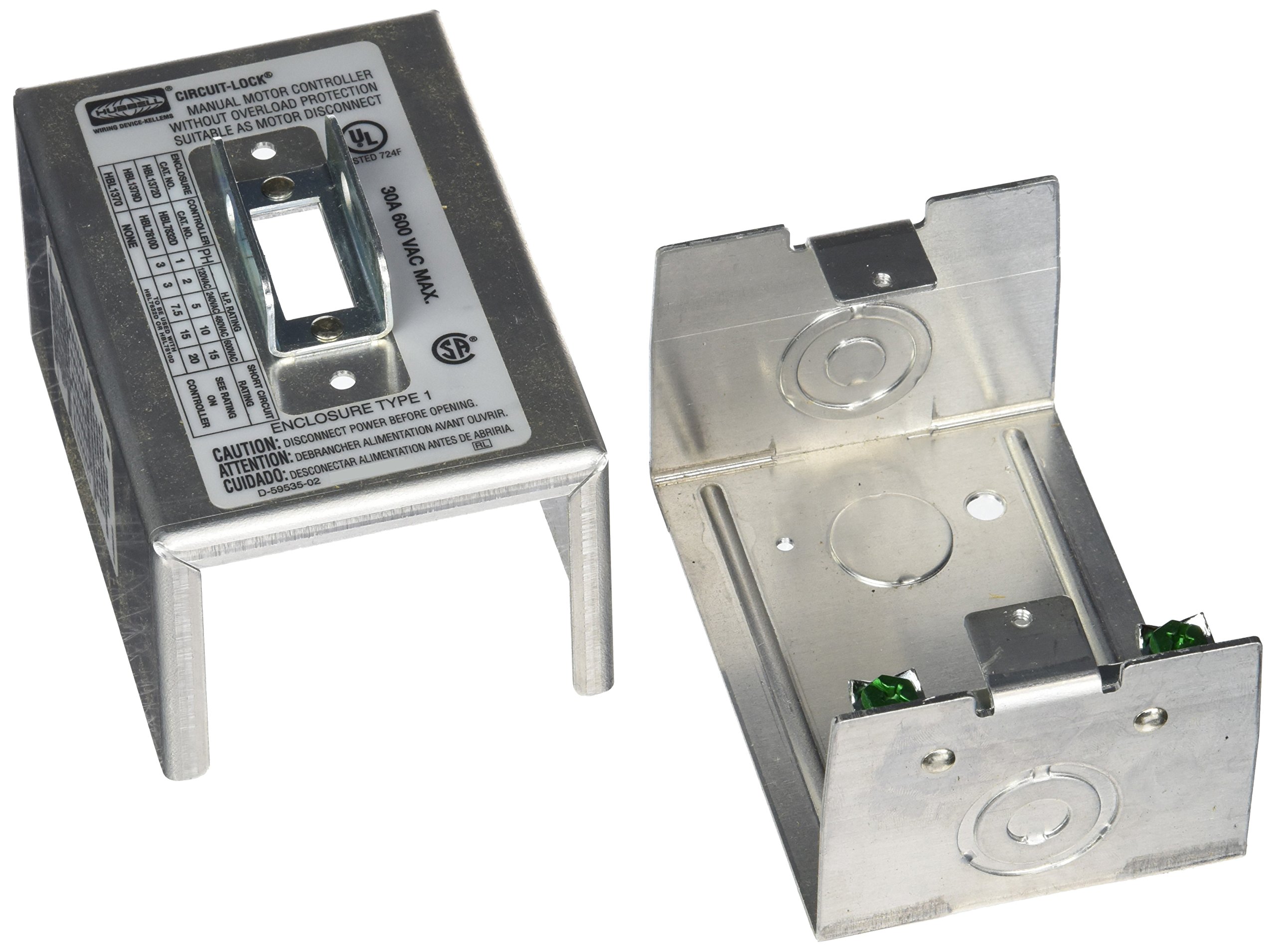 Hubbell HBL1370 Manual Motor Controller