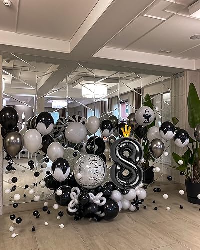 Miniatura 25 de Globo de número 5 de 40 pulgadas, globo de 5º cumpleaños, decoraciones de globos rosas de cinco años, globos de números 5, 15, 50, suministros